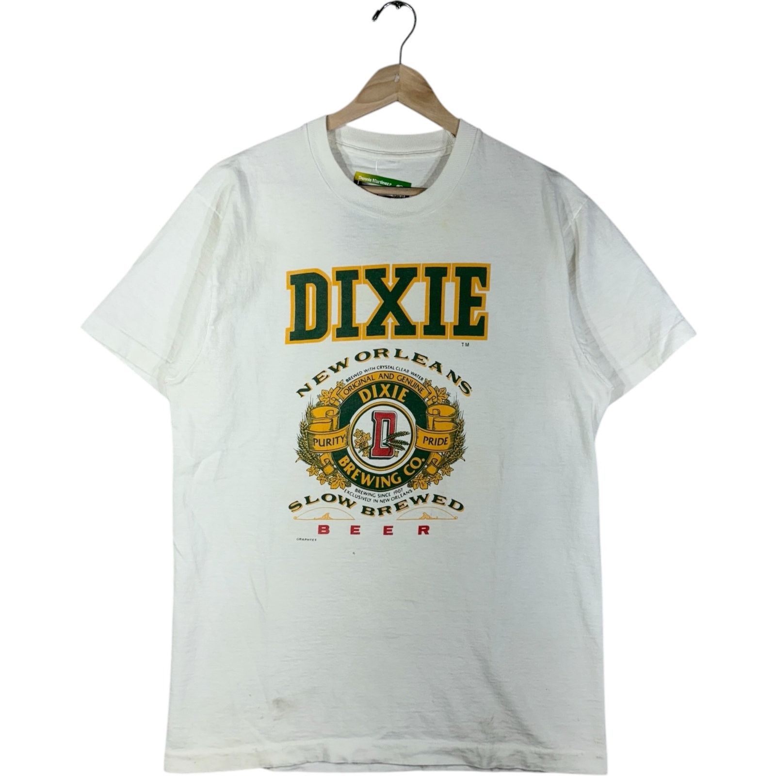 Vintage Vintage Dixie New Orleans Slow Brewed Beer Tee XL Size US XL / EU 56 / 4 - 1 Thumbnail