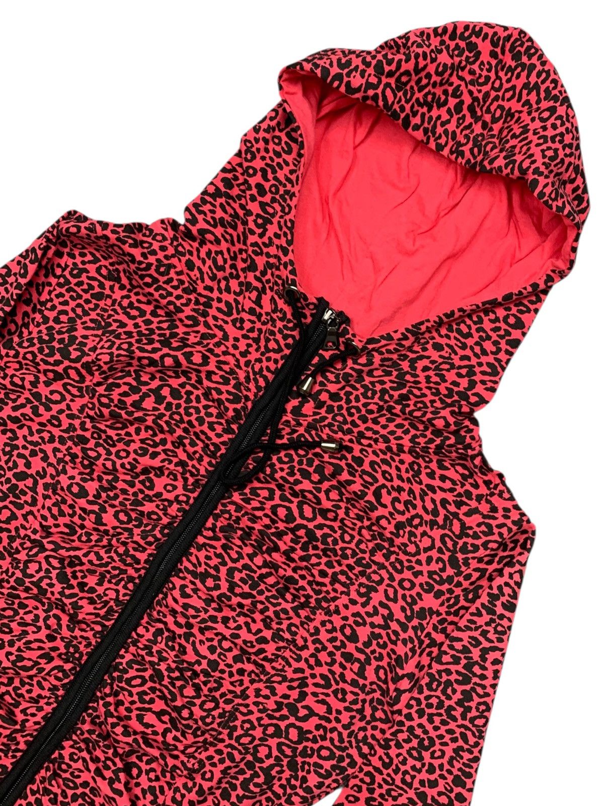 Japanese Brand Y2k DOSCH 🇯🇵 ruffle leopard double zip hoodie japanese brand Size US L / EU 52-54 / 3 - 3 Thumbnail