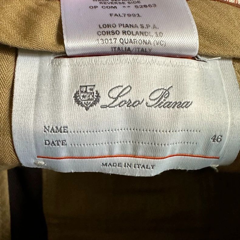 Loro Piana Loro Piana size US 46 Caramel slacks pants 2502-Nextarrow Size US 30 / EU 46 - 8 Thumbnail