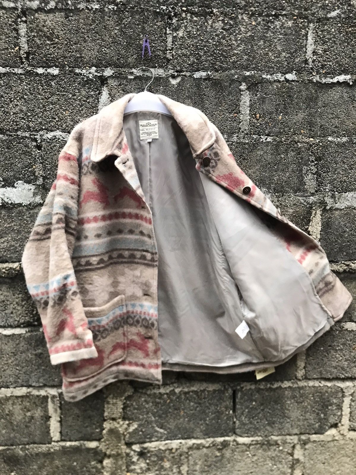 Japanese Brand ⚡️Vintage Southwestern IL Suffit Navajo Button Jacket Size US L / EU 52-54 / 3 - 8 Thumbnail