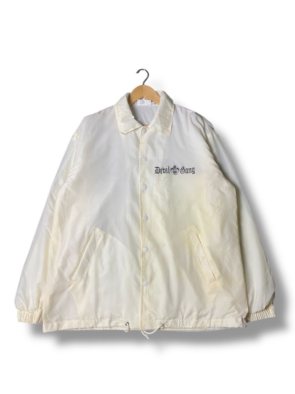 Japanese Brand Devils Gang Nylon Windbreaker Jacket (152) Size US L / EU 52-54 / 3 - 2 Thumbnail