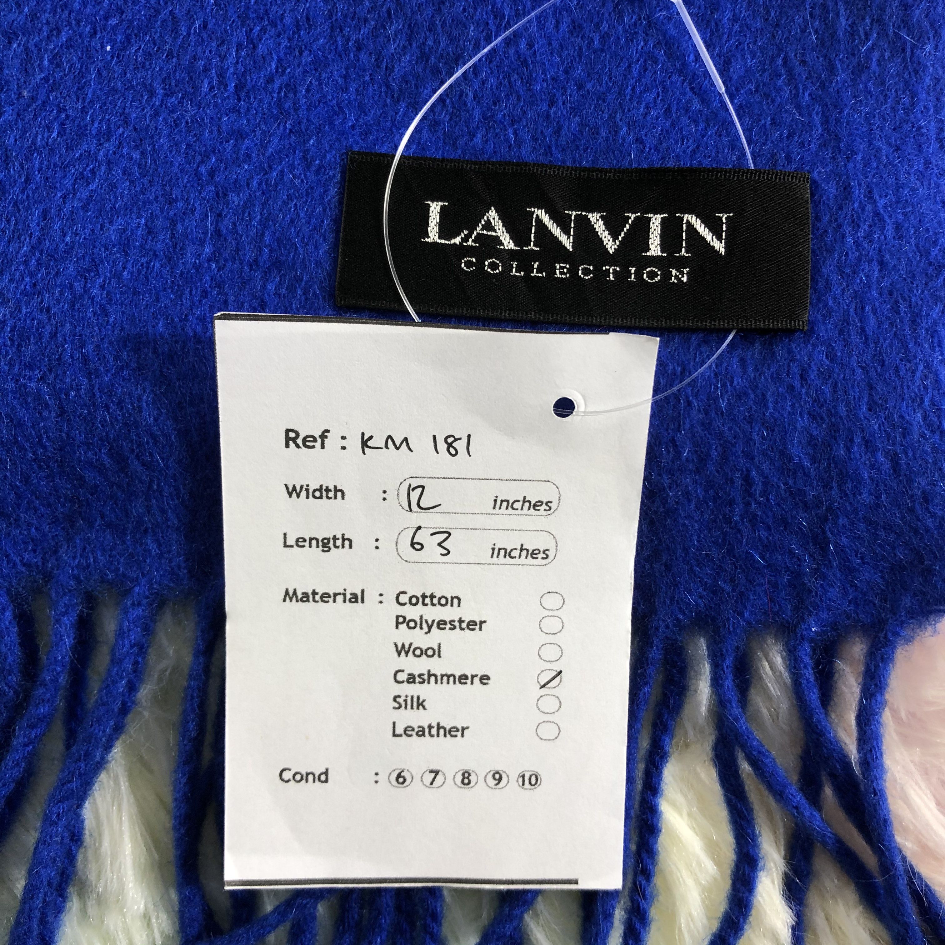 Lanvin Lanvin Scarf / Muffler / Neckwear - KM181 Size ONE SIZE - 5 Thumbnail