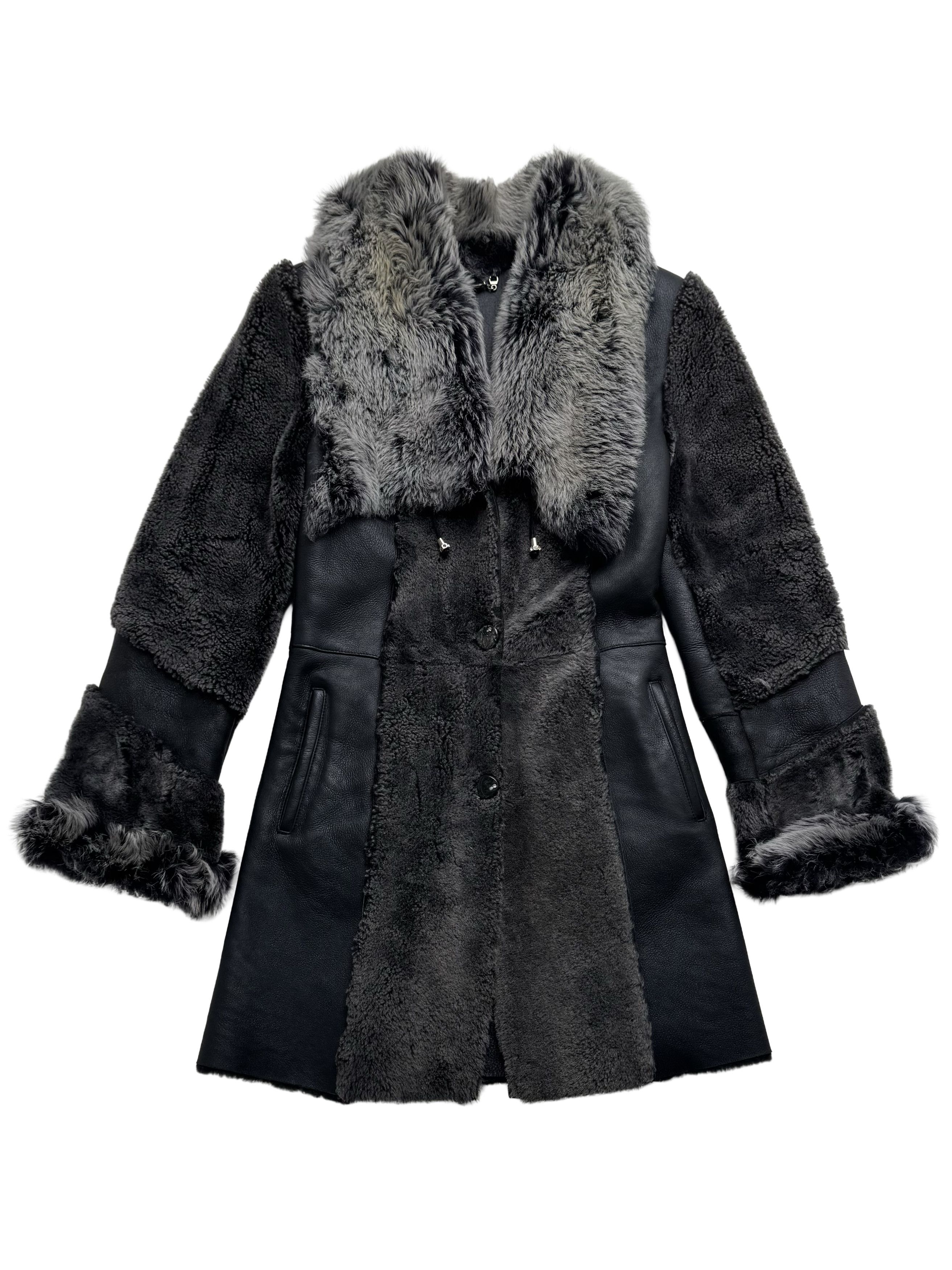 Vintage Vintage Real Sheepskin Coat Size S / US 4 / IT 40 - 5 Thumbnail