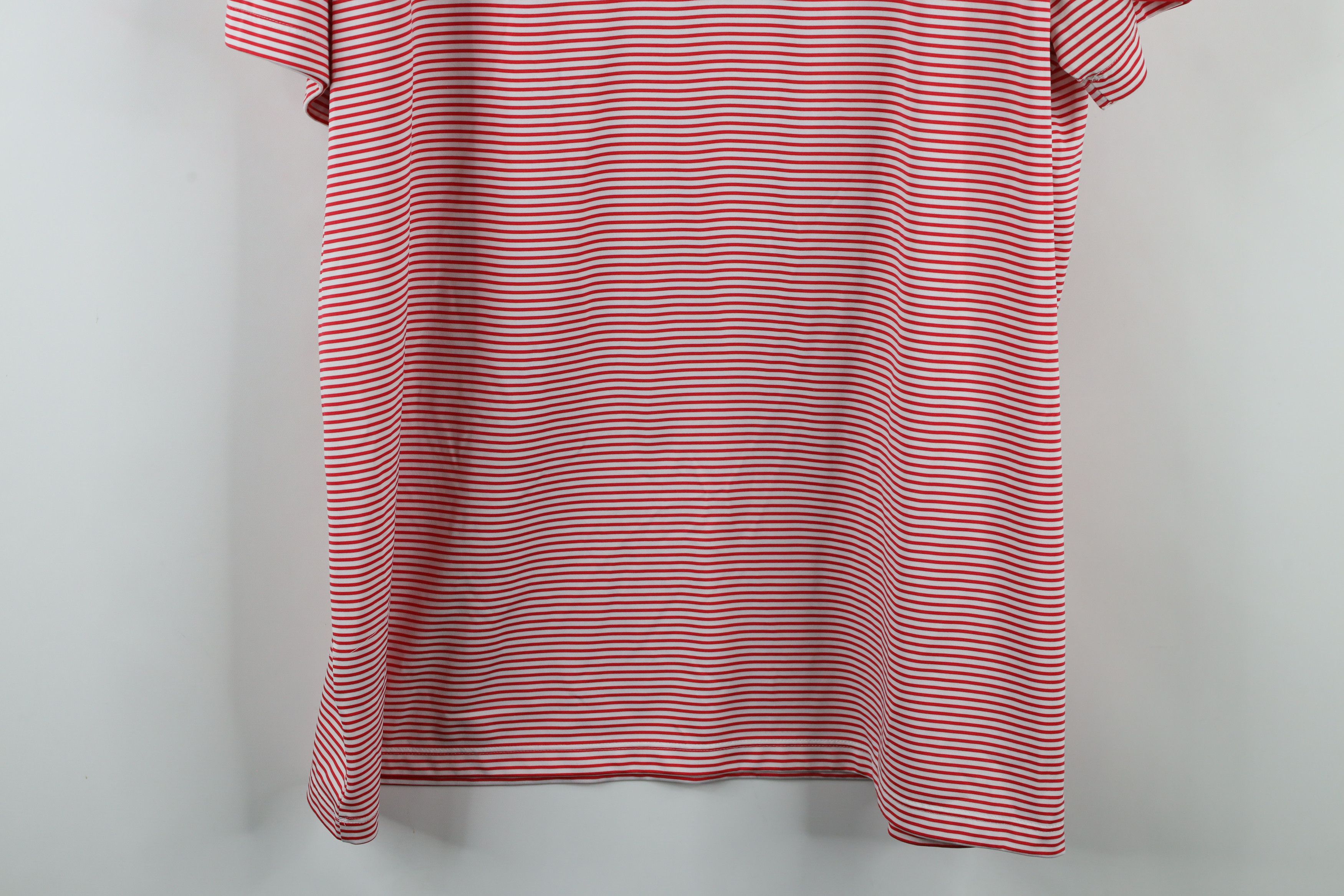 Nike × Vintage Nike Ohio State University Striped Collared Polo Shirt Red Size US XL / EU 56 / 4 - 13 Thumbnail