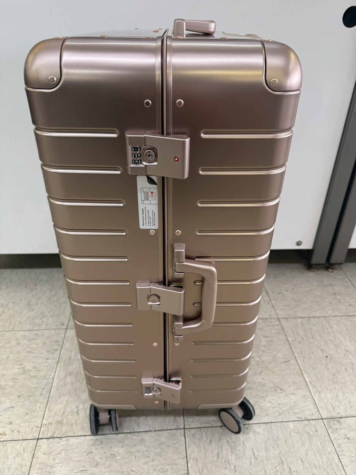 Away Travel Rose Gold Luggage/Suitcase Away In Large Size ONE SIZE - 2 Thumbnail