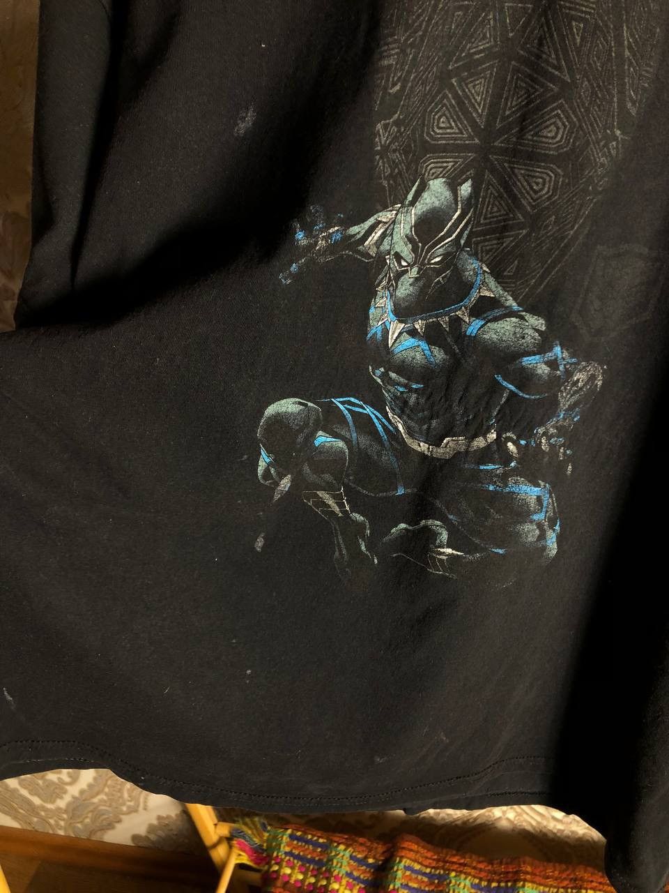 Cartoon Network × Vintage VERY RARE MARVEL COMICS BLACK PANTHER T-SHIRT BIG LOGO Y2K Size US XXL / EU 58 / 5 - 3 Thumbnail