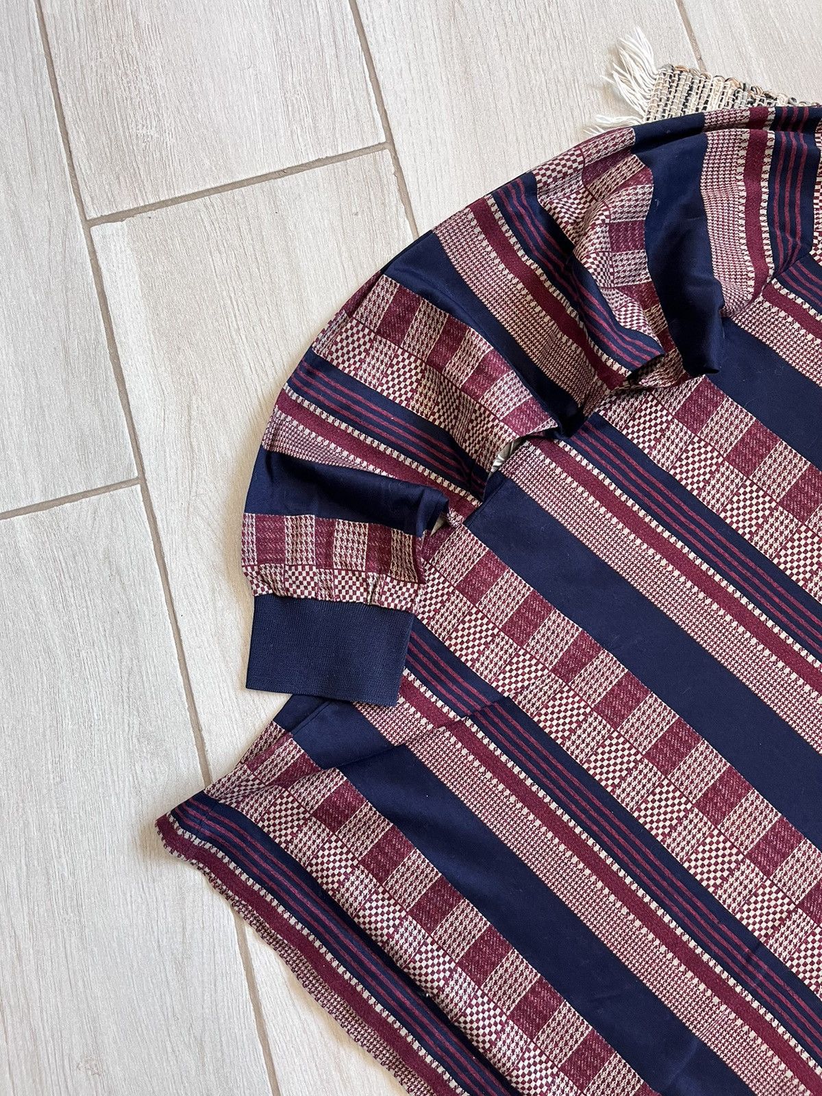 Vintage RRP-500$!! Dunhill Longsleeve polo tshirt luxury rare Size US L / EU 52-54 / 3 - 4 Thumbnail