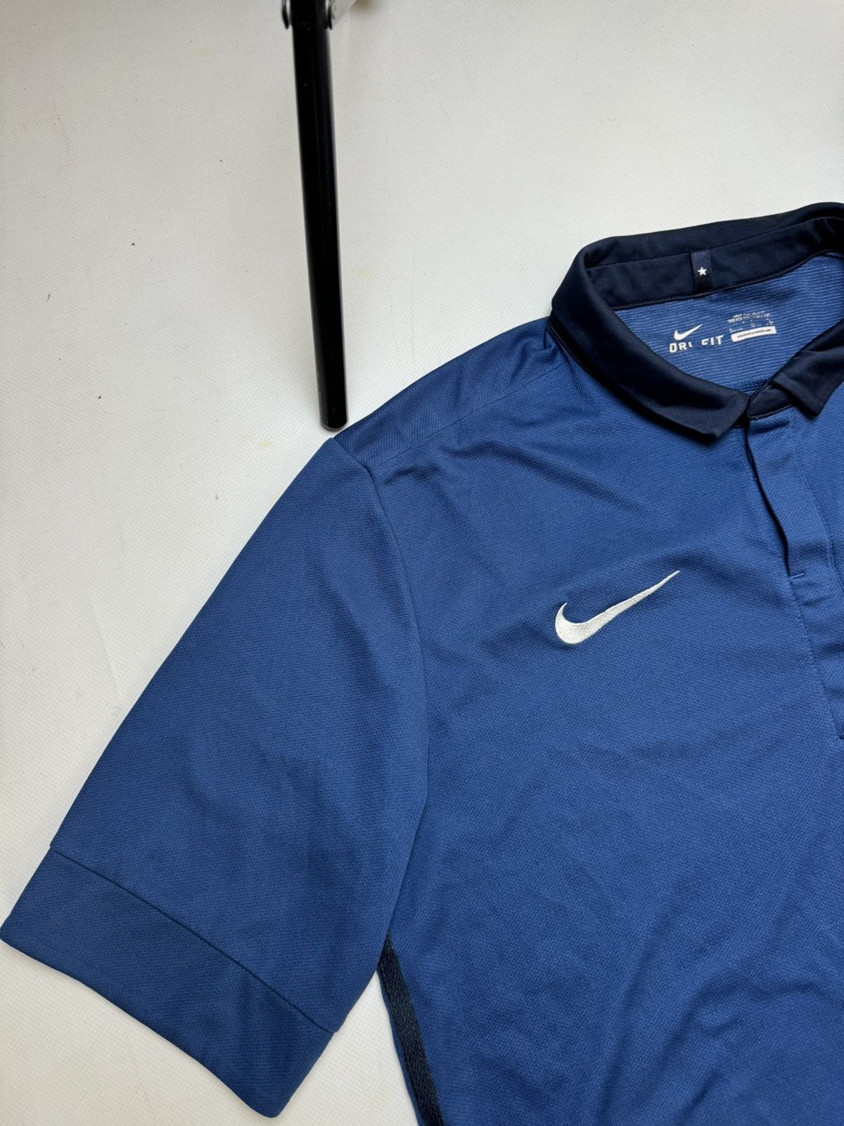 Nike Rare vintage France Nike soccer jersey drill y2k Size US L / EU 52-54 / 3 - 5 Thumbnail