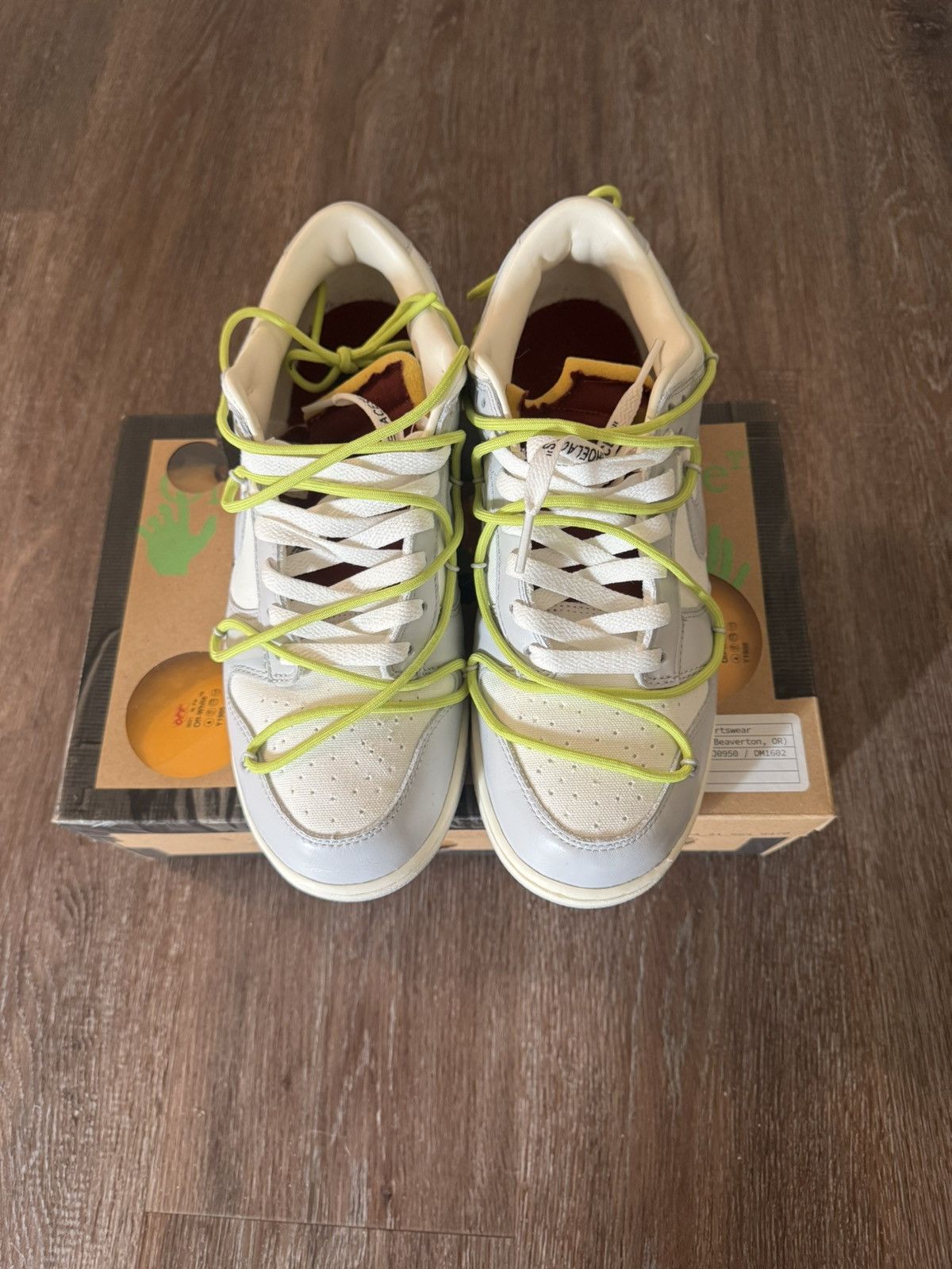 Nike Dunk Low Off-White Lot 8