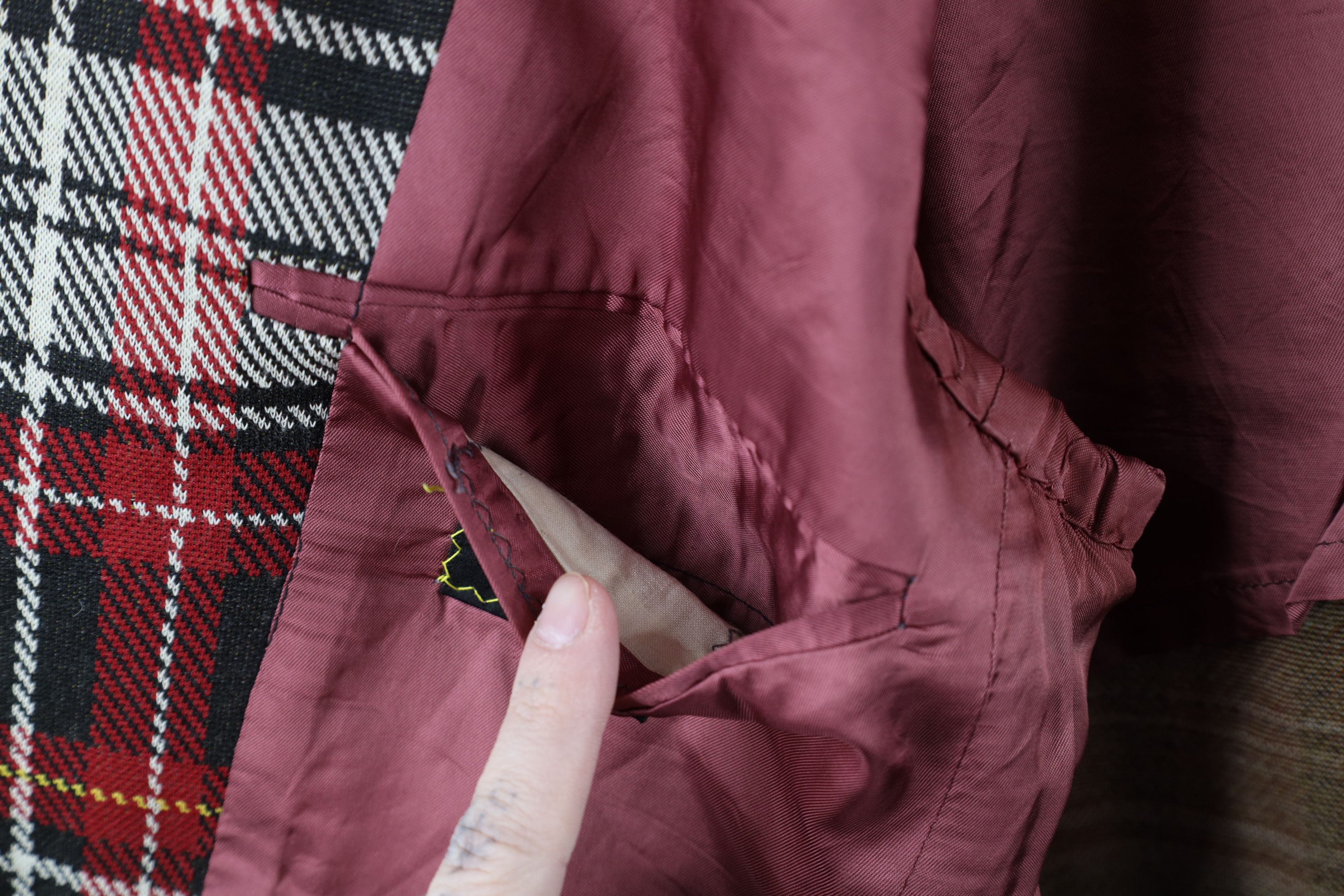 Vintage Vintage 60s 70s Streetwear Suit Coat Blazer Jacket Plaid USA Size US L / EU 52-54 / 3 - 12 Thumbnail