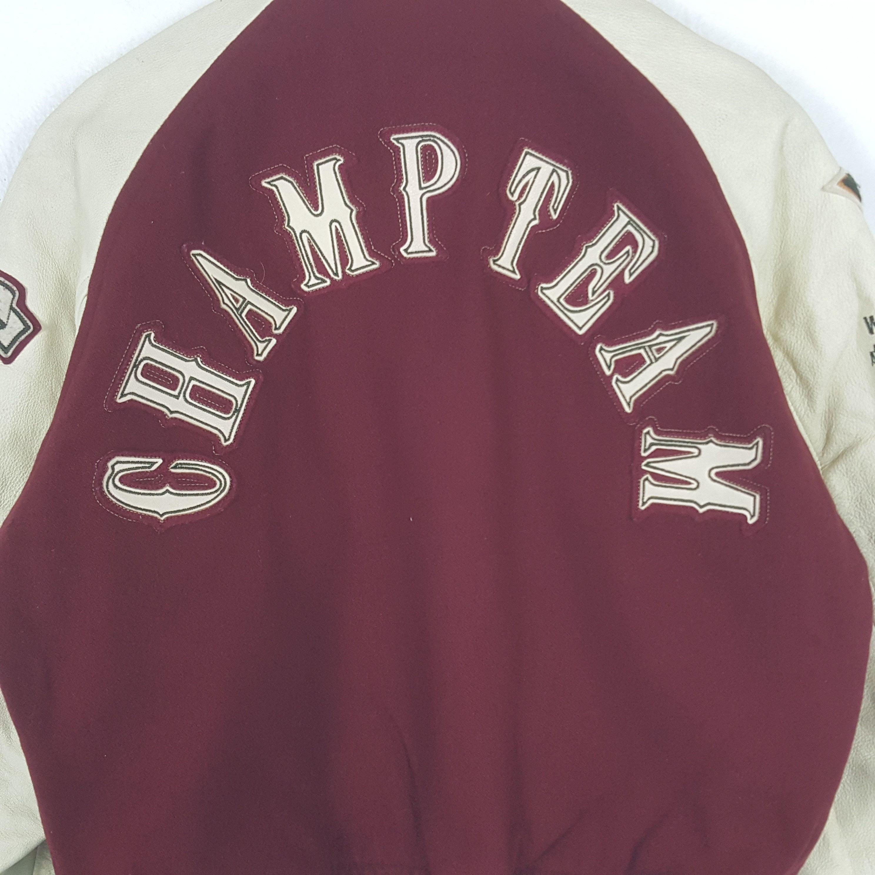 Other Vintage Champtean Right Staff Patches Varsity Jacket C295N22 Size US L / EU 52-54 / 3 - 4 Thumbnail