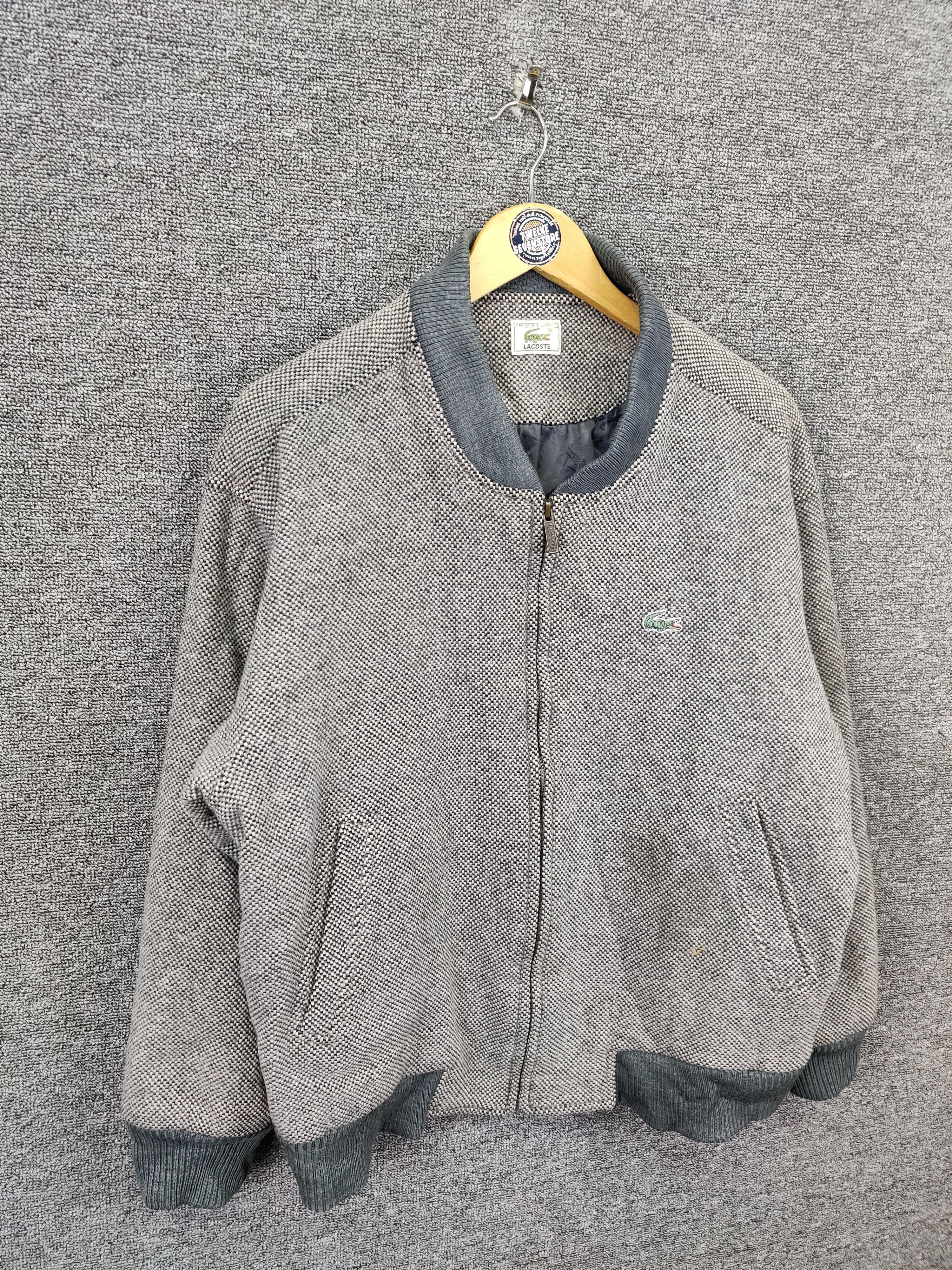 Lacoste Vintage Lacoste Logo Bomber Jacket Size US M / EU 48-50 / 2 - 5 Thumbnail