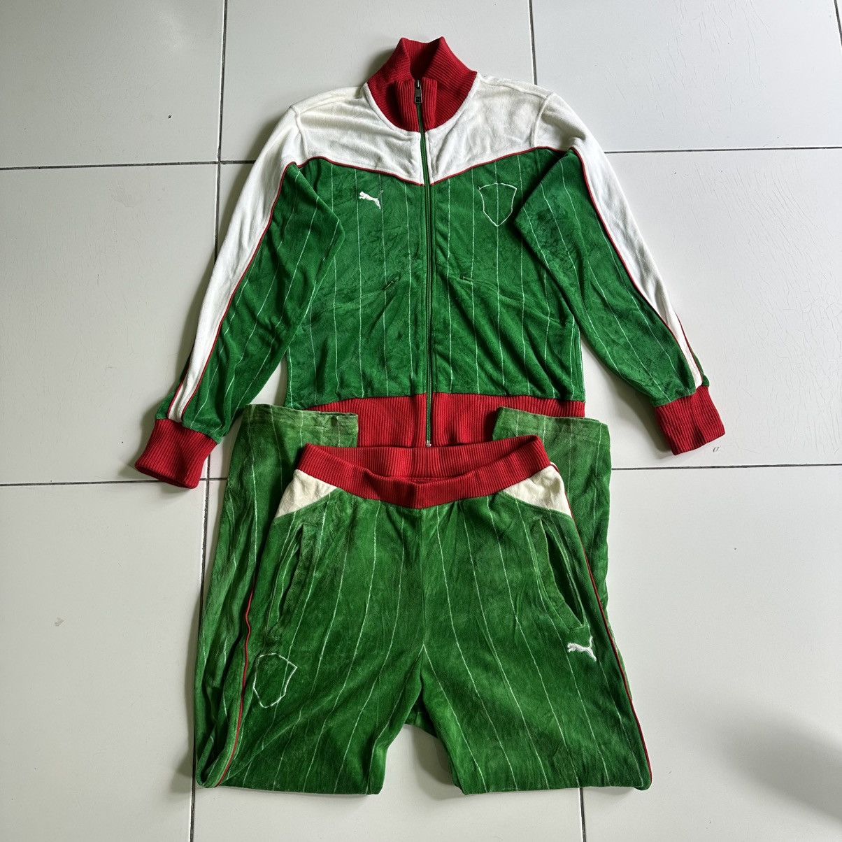 Puma Vintage Puma Tracksuit Men Size US S / EU 44-46 / 1 - 1 Thumbnail