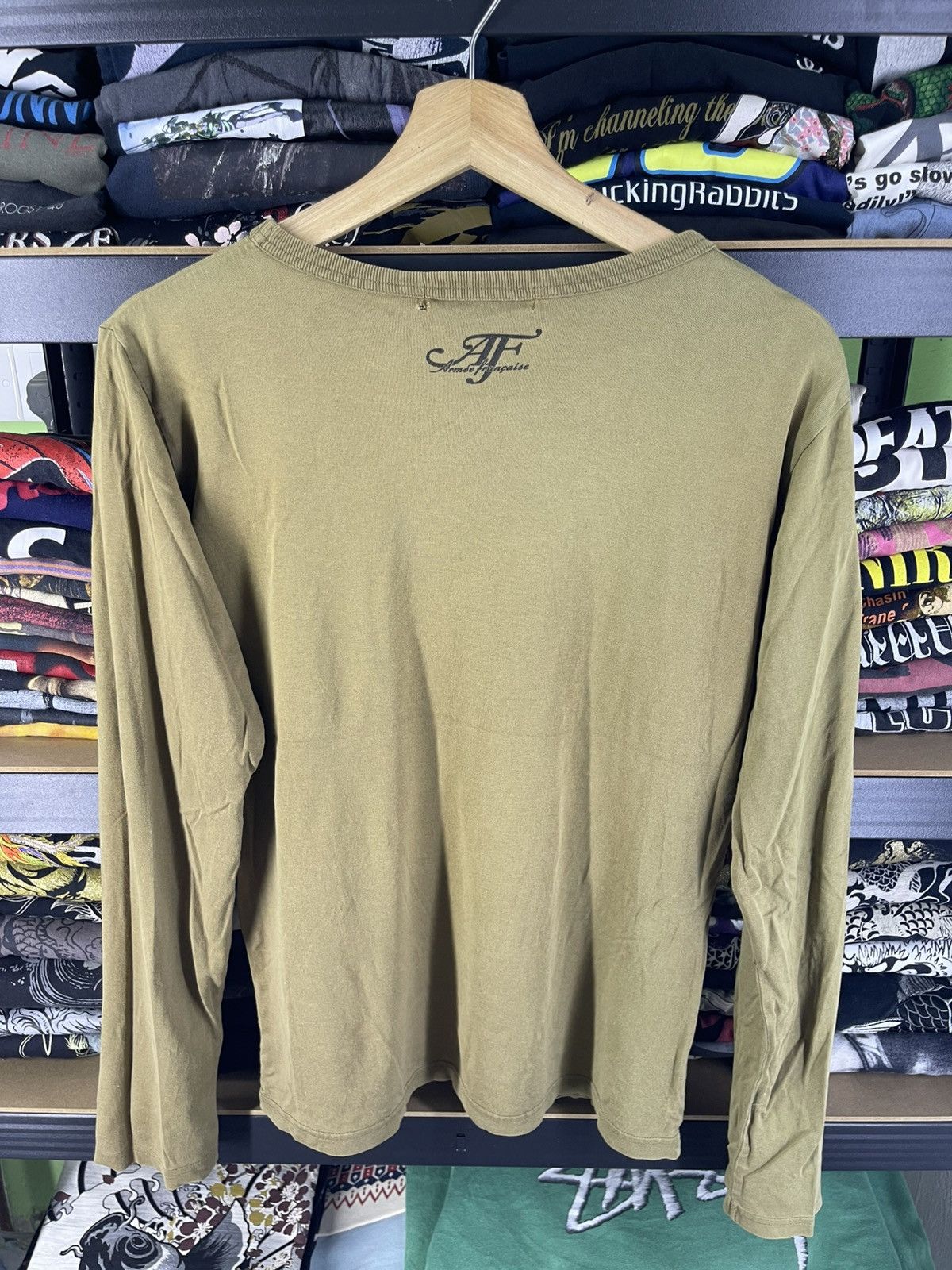 Japanese Brand Vintage Armee Francaise Hysteric Glamour Shirt Tee Size US L / EU 52-54 / 3 - 8 Thumbnail