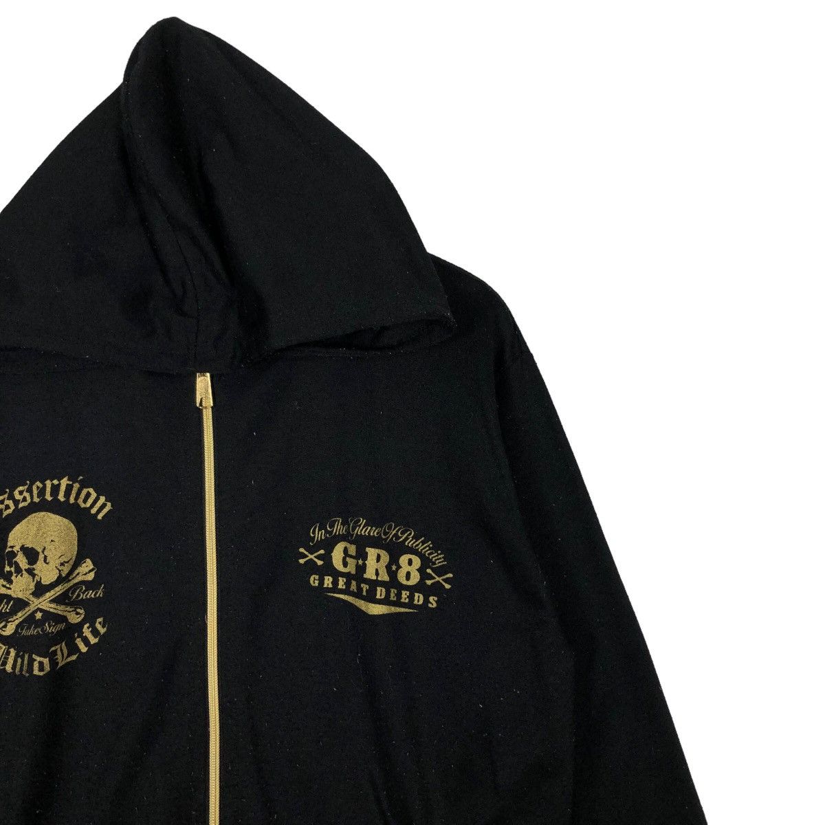 Japanese Brand Punk Design Hoodie Wild Life Skeleton Inspire Chrome Hearts Size US L / EU 52-54 / 3 - 7 Thumbnail