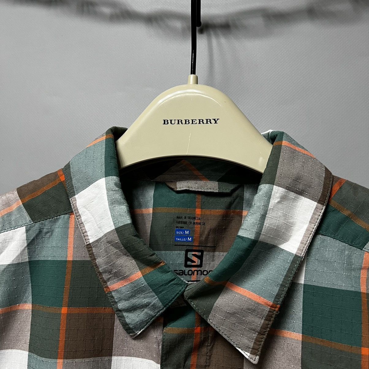 Salomon Salomon Shirt Button Up Men’s Plaid size M Size US M / EU 48-50 / 2 - 9 Thumbnail