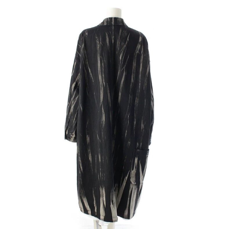 Y's Y's 20-21 aw ink coat Size US M / EU 48-50 / 2 - 2 Thumbnail
