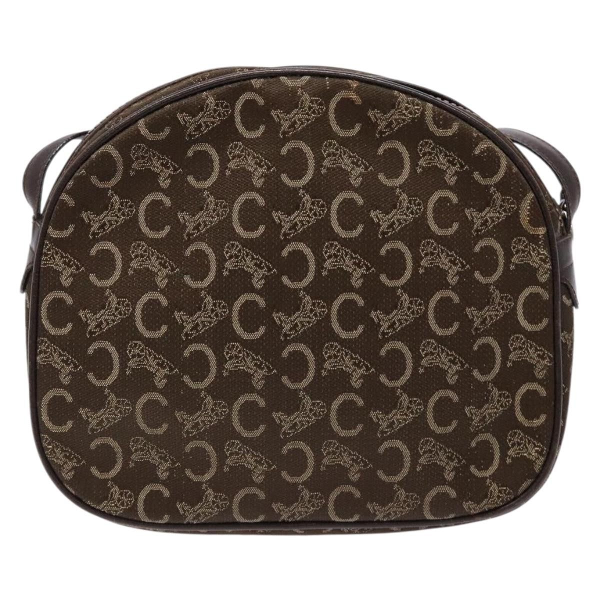 Celine CELINE C Sulky Shoulder Bag Canvas Brown Size ONE SIZE - 3 Thumbnail