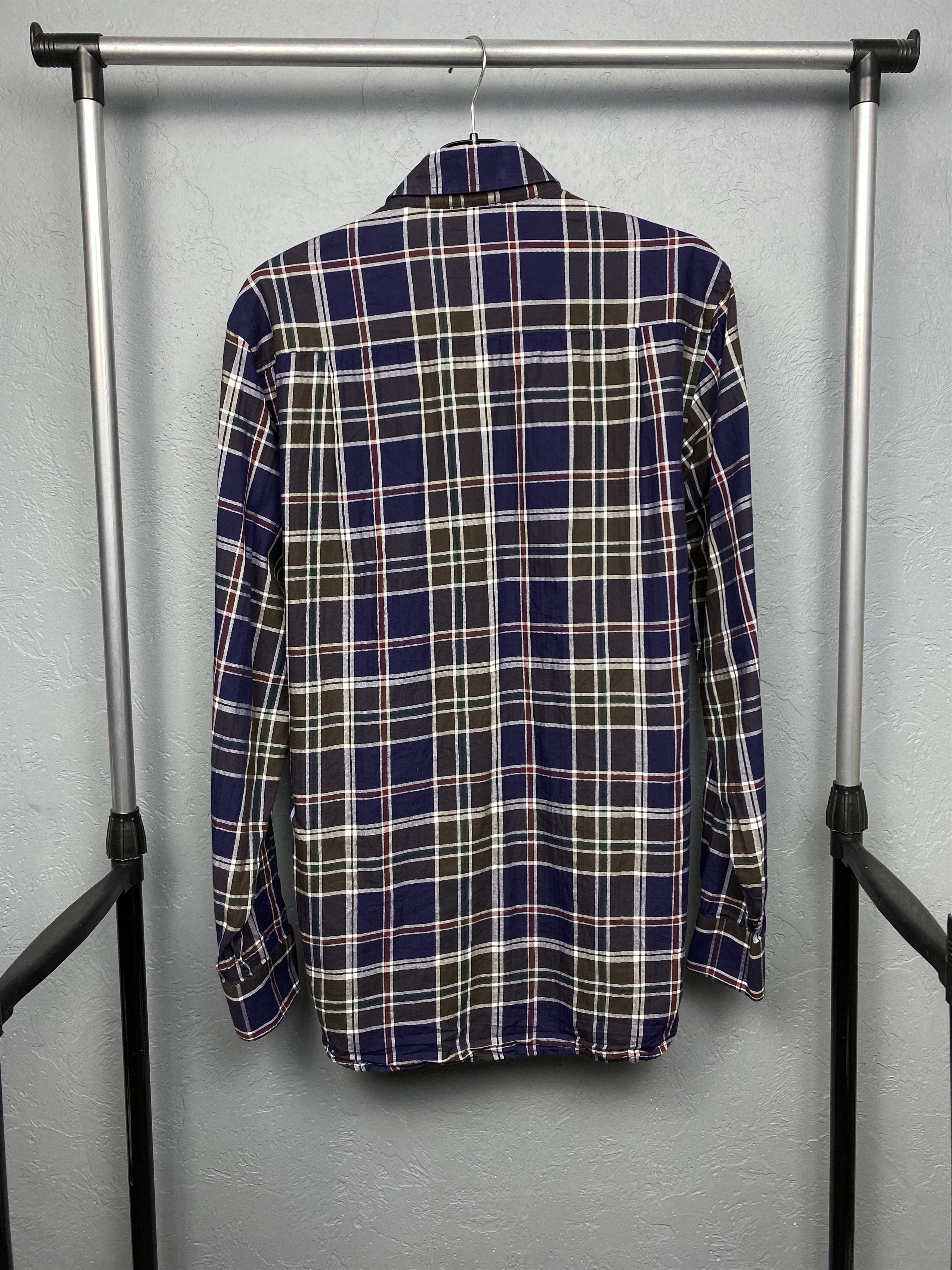 Paul & Shark Paul & Shark Mens Long Sleeve Check Shirt Size US L / EU 52-54 / 3 - 6 Thumbnail