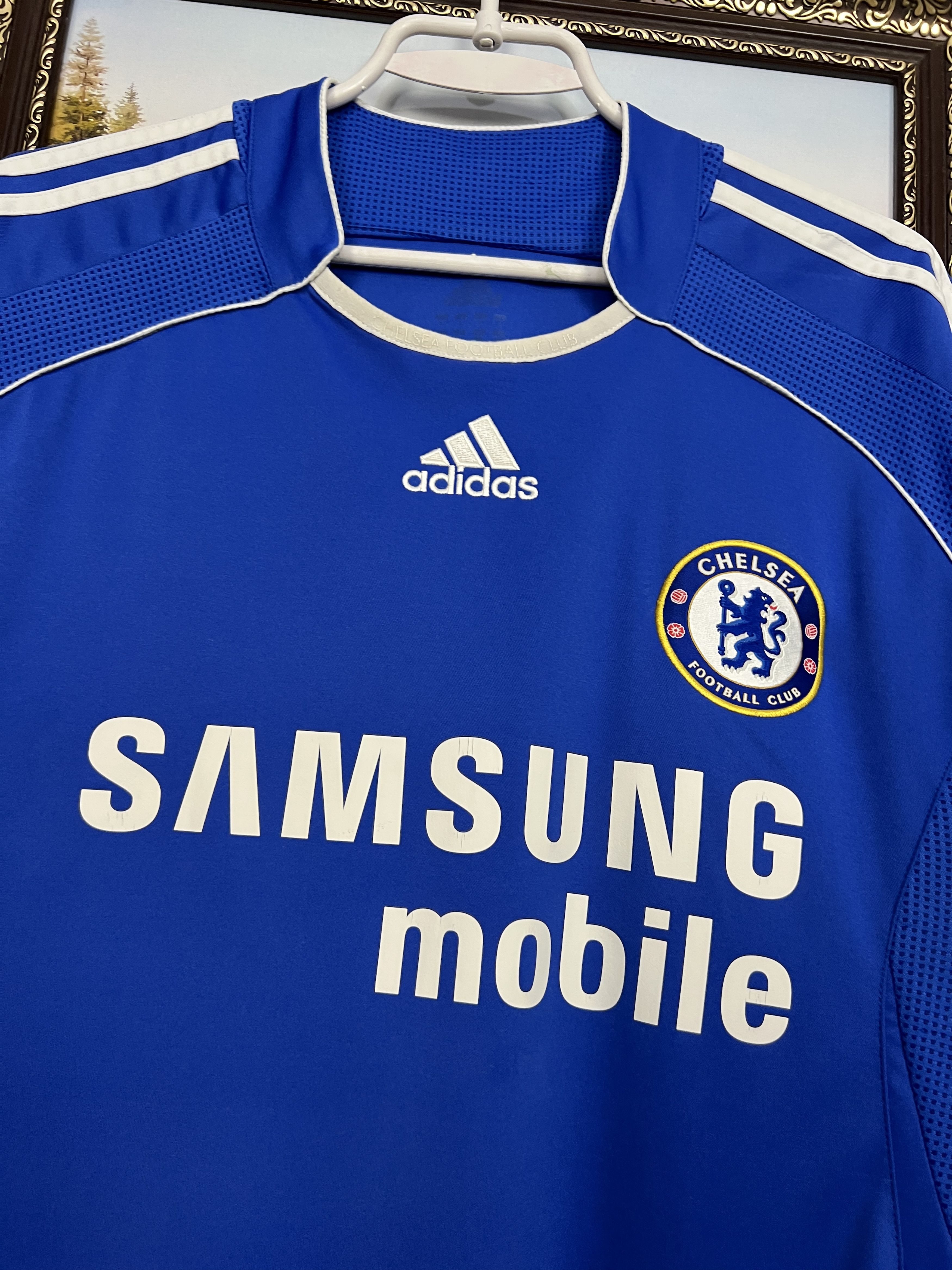 Adidas Chelsea Home football shirt 2006 Soccer Jersey Trikot Size US XL / EU 56 / 4 - 3 Thumbnail