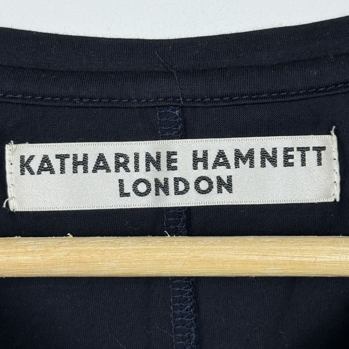 Katharine Hamnett London Katharine Hamnett V-neck Lightweight Tee Size M / US 6-8 / IT 42-44 - 3 Thumbnail
