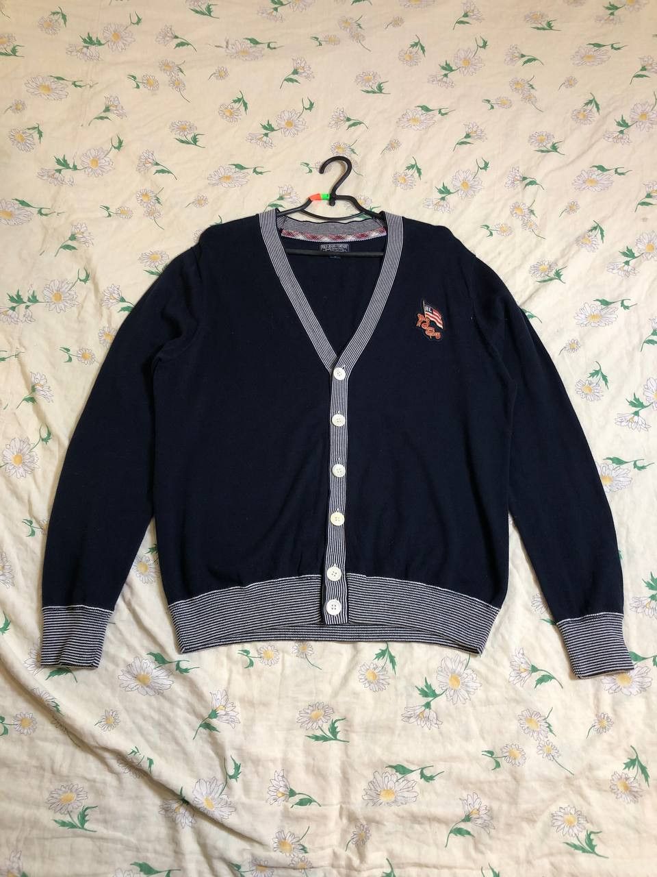 Polo Ralph Lauren Polo Ralph Lauren Cardigan Jumper Vintage Size US L / EU 52-54 / 3 - 1 Thumbnail