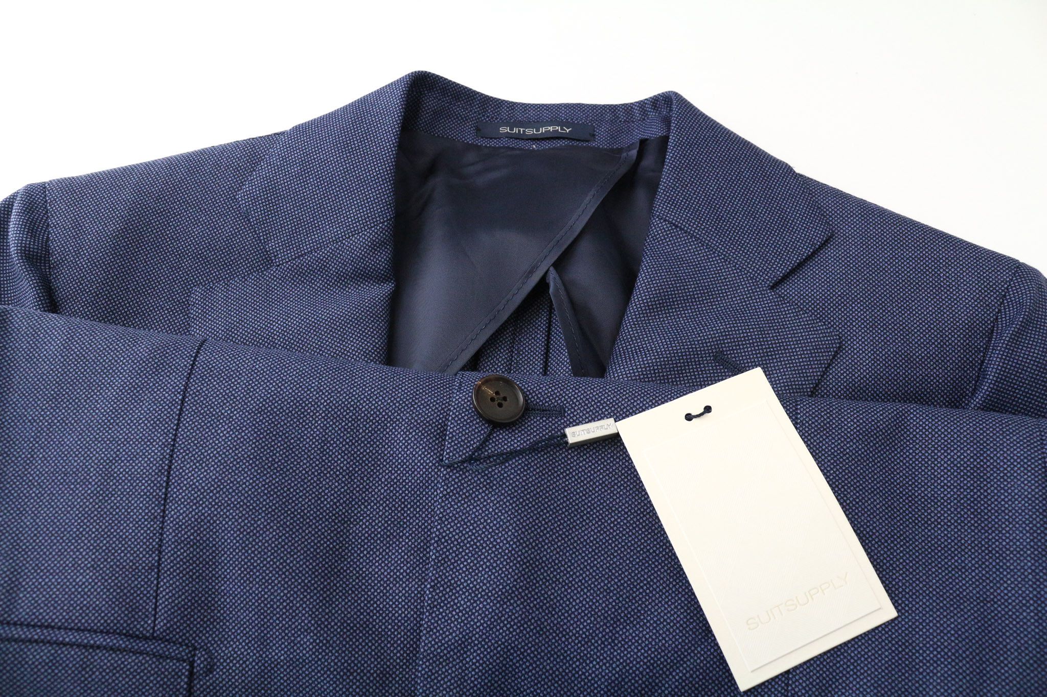 Suitsupply LA SPALLA UK36R Blue Wool Blazer 74768 Size 36R - 3 Thumbnail