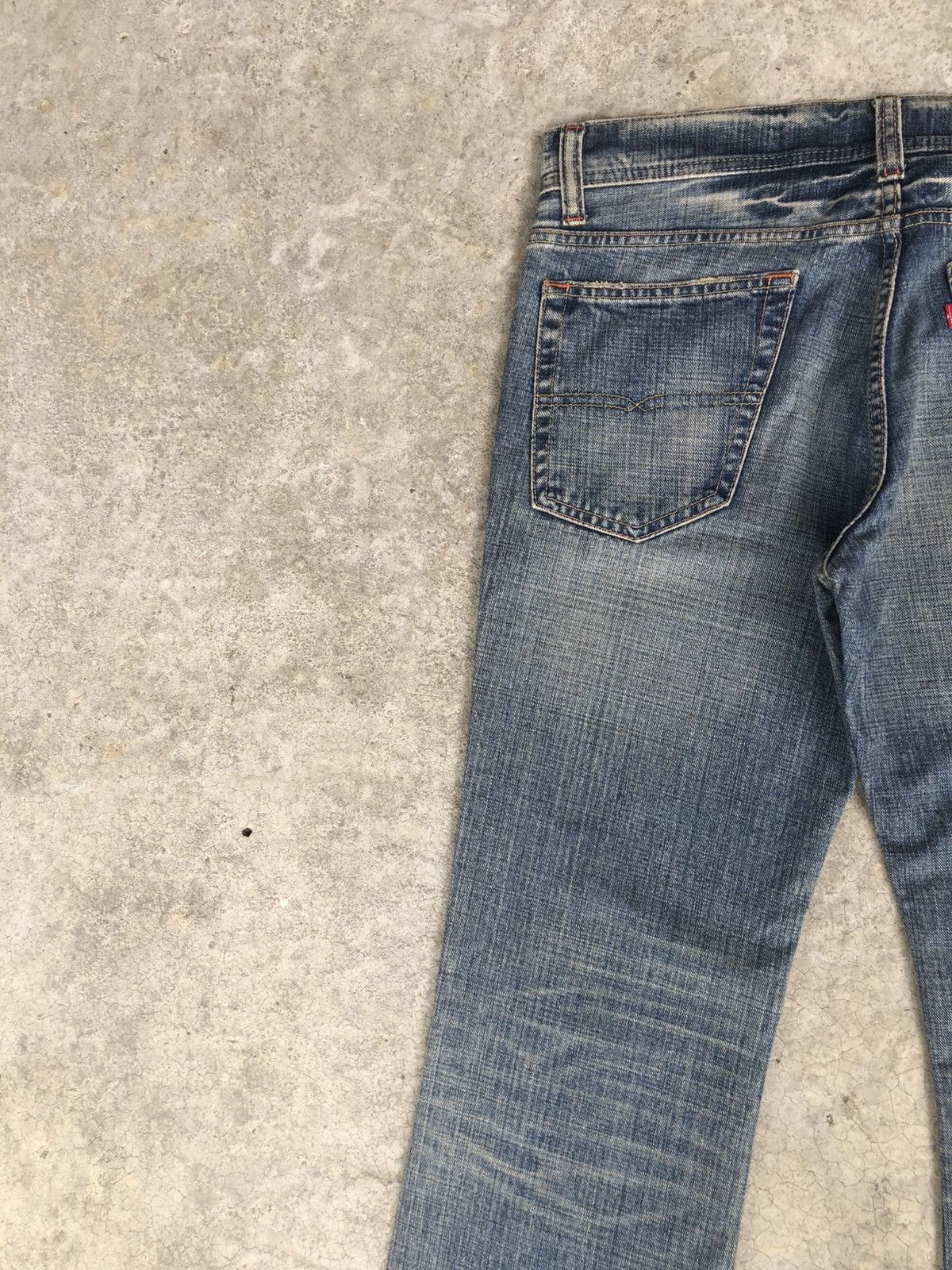 If Six Was Nine Japanese GLHEART Flared Jeans Bootcut Mud Wash Distressed Size US 33 - 11 Thumbnail