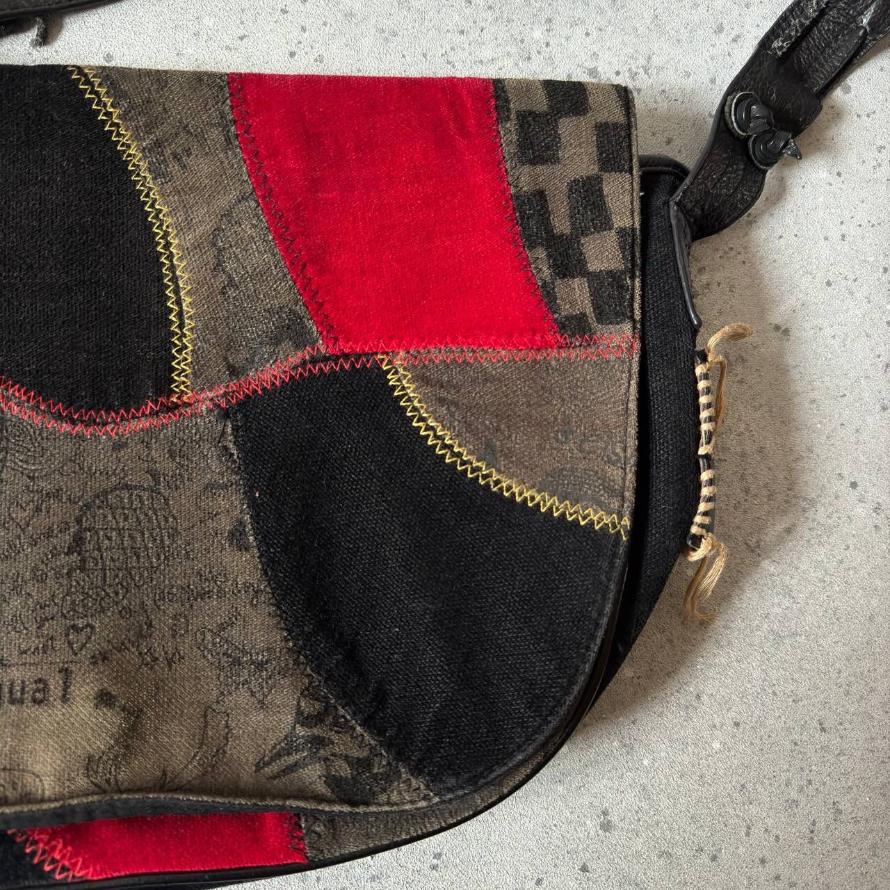Desigual Desigual Y2K Multicolour Crossbody Bag (JPG Gaultier Style) Size ONE SIZE - 6 Thumbnail