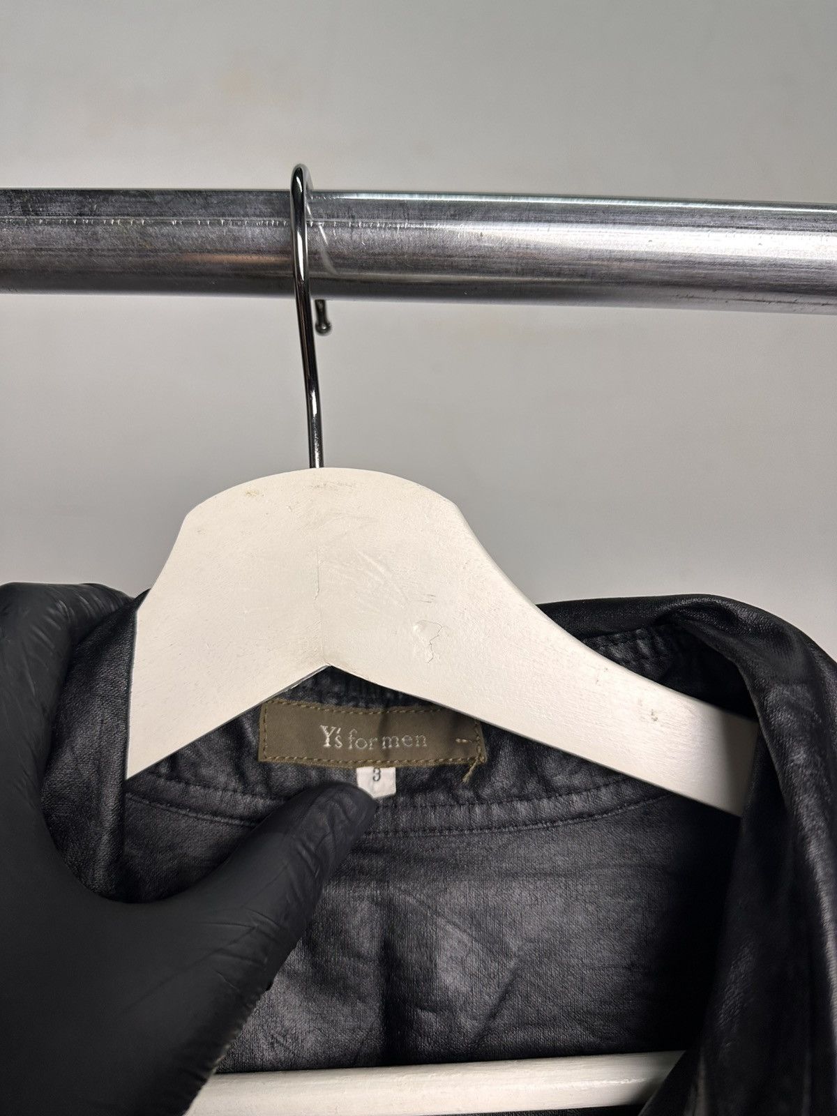 Yohji Yamamoto Y’s for Men Coated Polyurethane Jacket Size US L / EU 52-54 / 3 - 9 Thumbnail