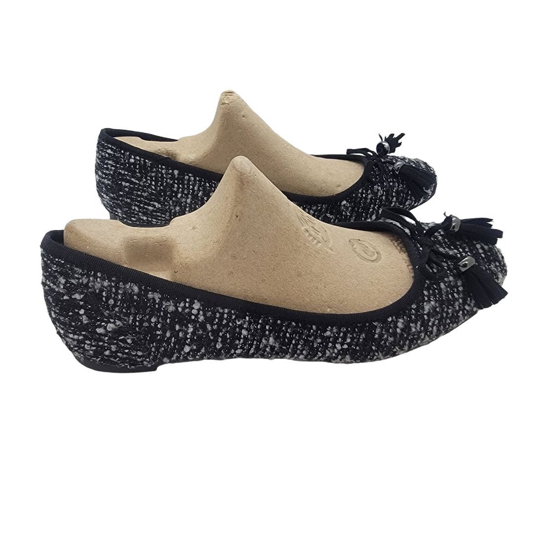 Alfani Alfani Women's Camroon T Ballet Flats Size 7 M Black/White b Size US 7 / IT 37 - 2 Thumbnail