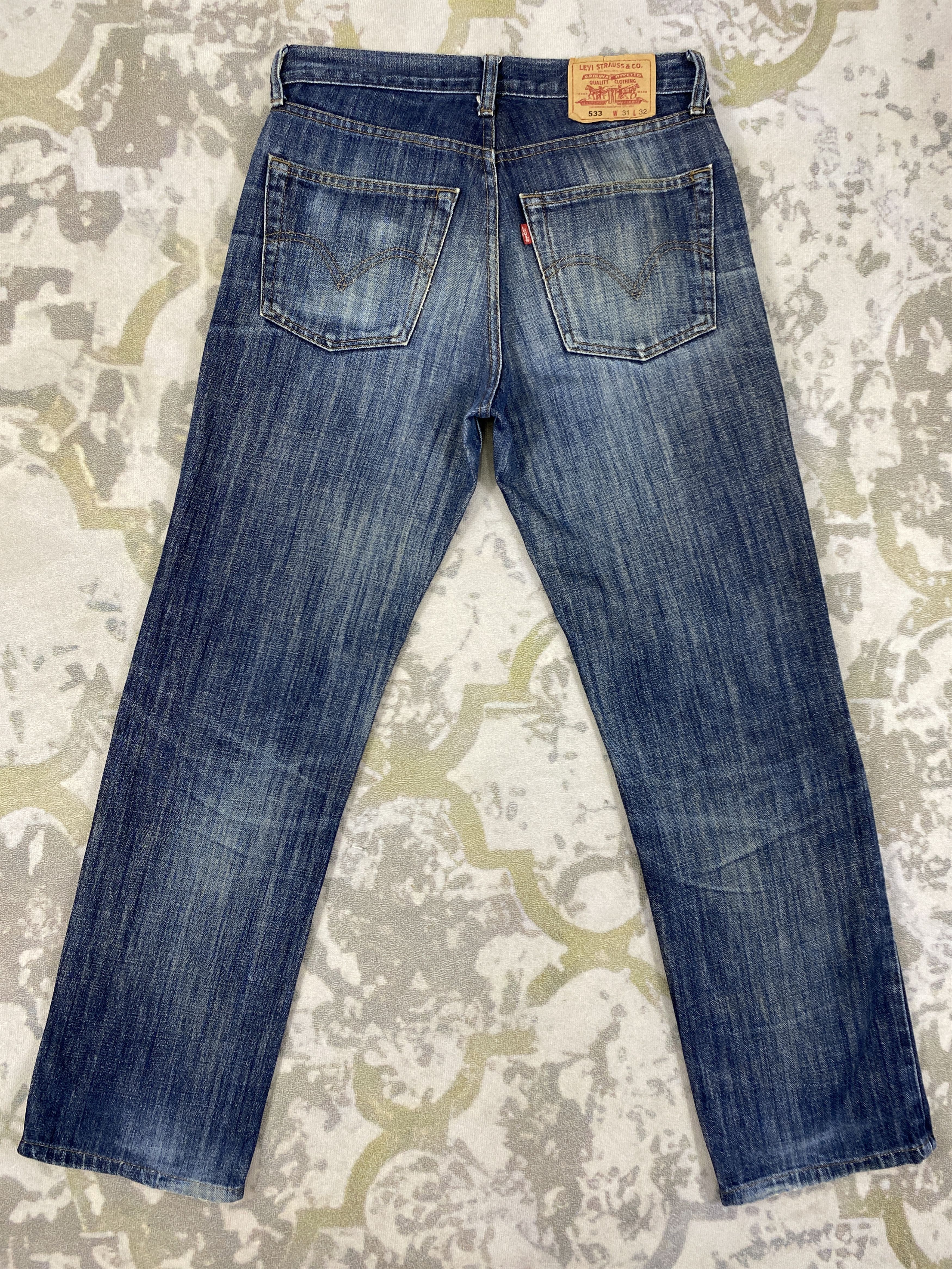 Levi's Vintage Levi's 533 Faded Blue Denim 32 x 30 -JN540 Size US 32 / EU 48 - 2 Thumbnail