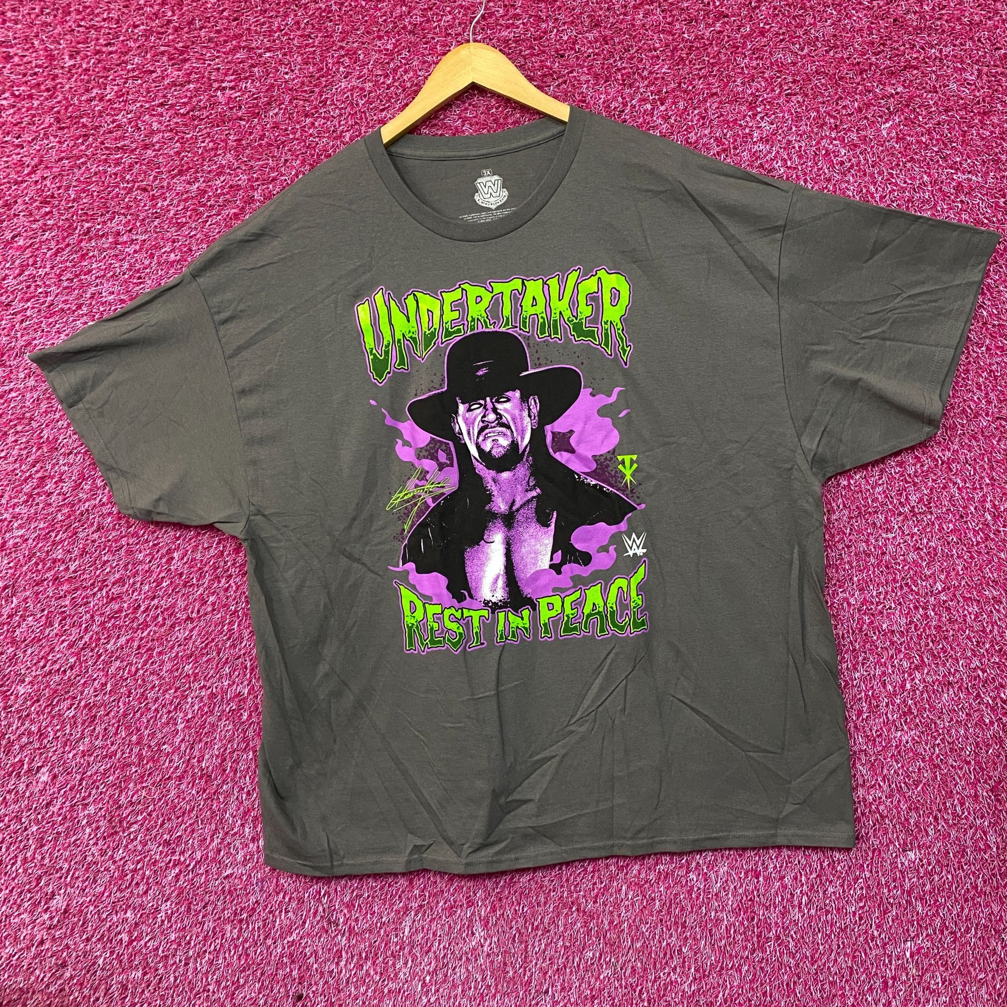 WWE WWE The Undertaker Rest in Peace T-Shirt 3X Size US XXL / EU 58 / 5 - 3 Thumbnail