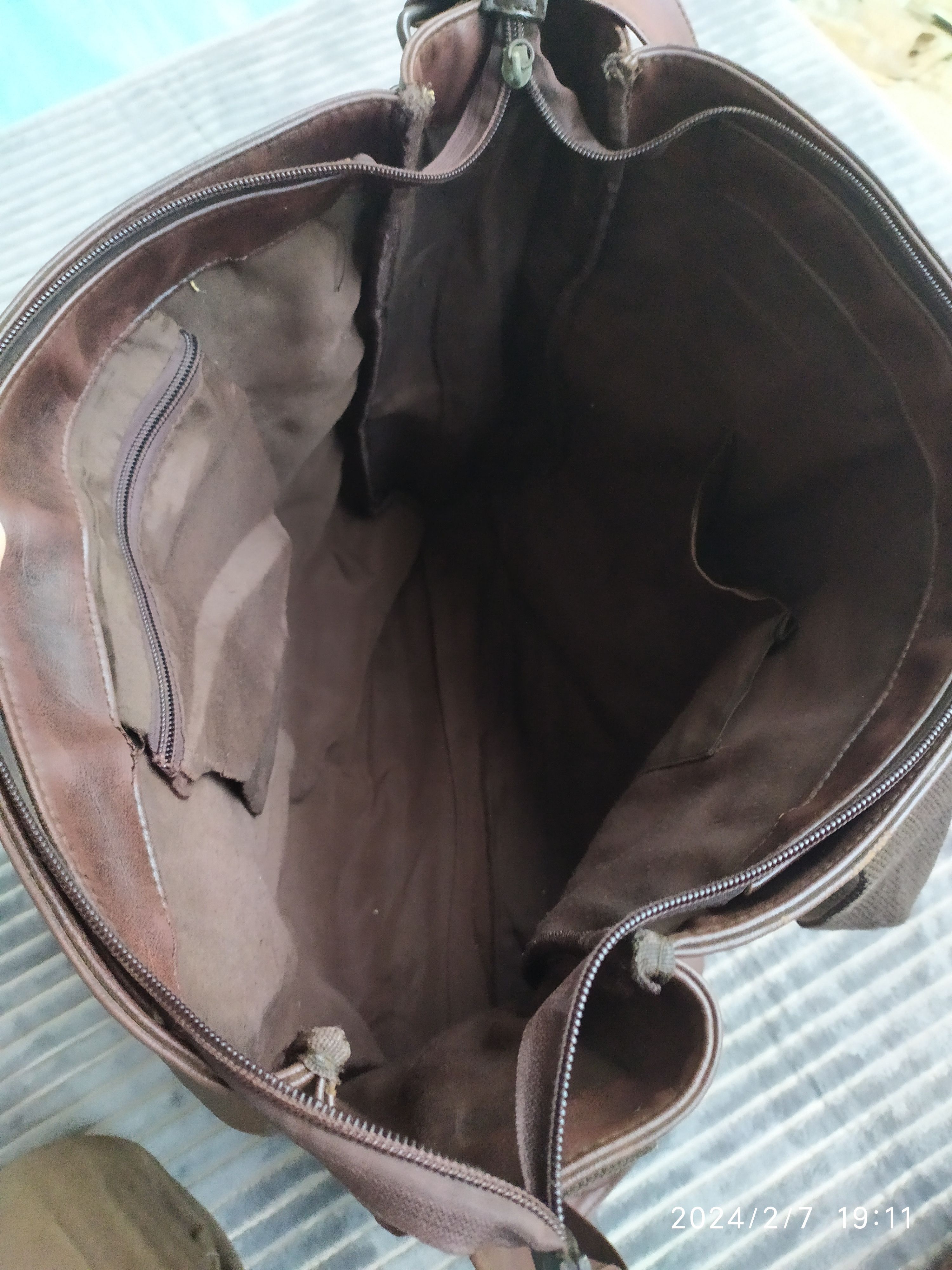 If Six Was Nine × Japanese Brand × Leather Vintage Japanese brand Leather Bag Size ONE SIZE - 5 Thumbnail