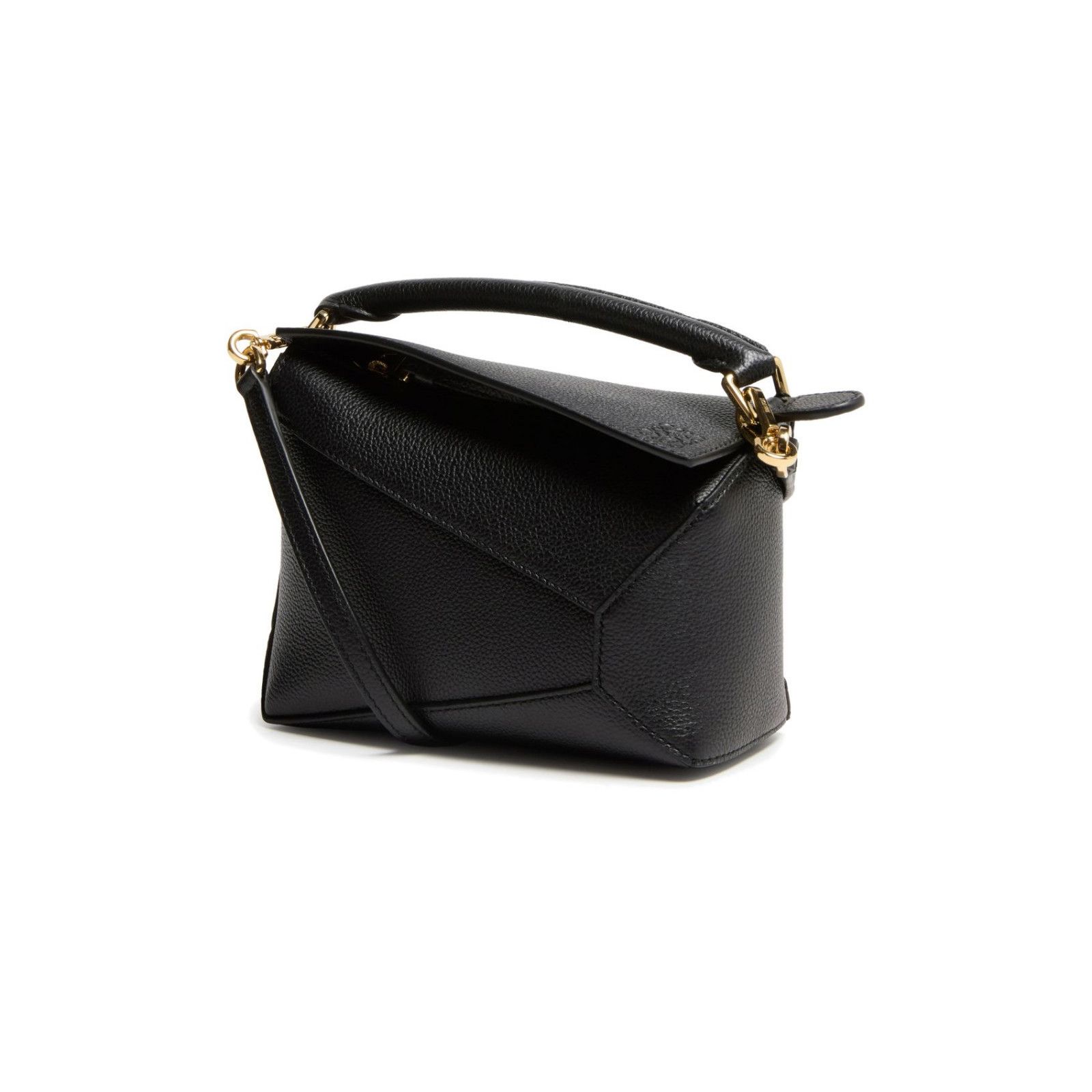 Loewe LOEWE Puzzle Edge Mini Black Leather Handbag New & Authentic Size ONE SIZE - 1 Thumbnail