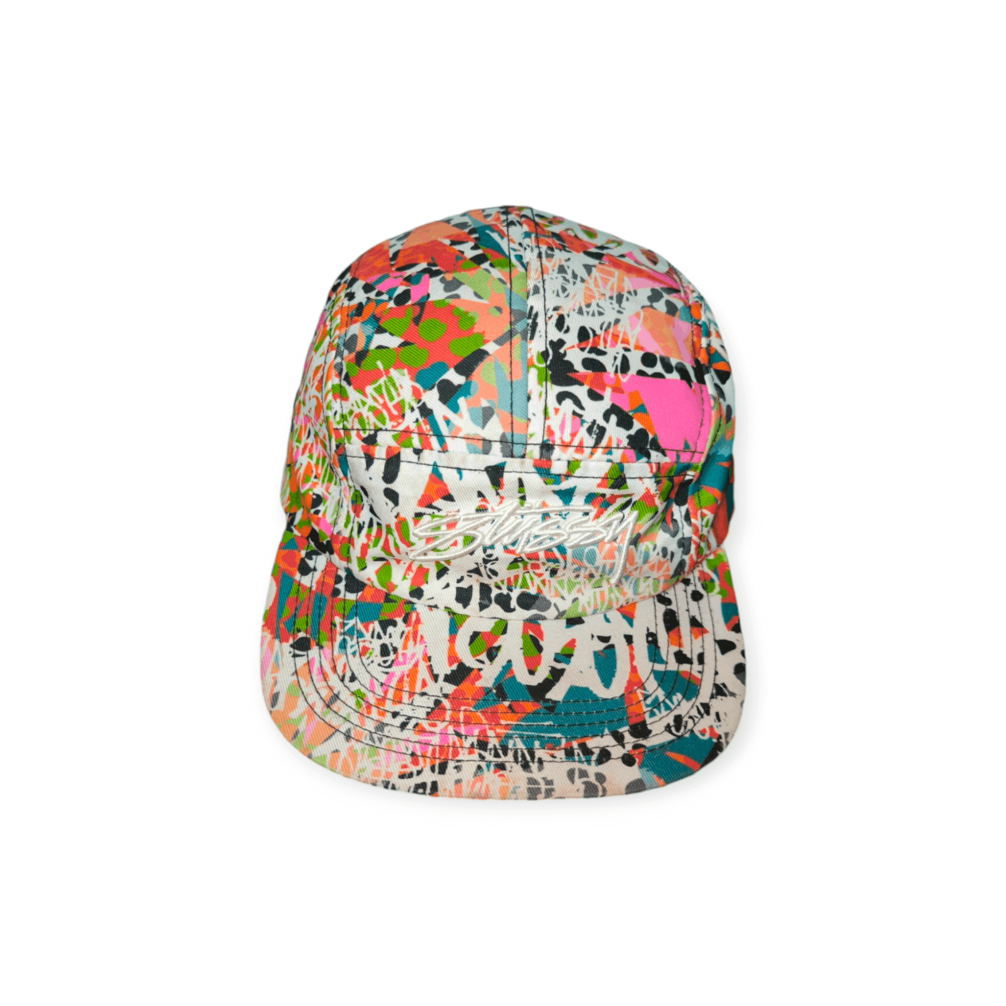 Stussy Splatter Grafitti Cap Size ONE SIZE - 4 Thumbnail