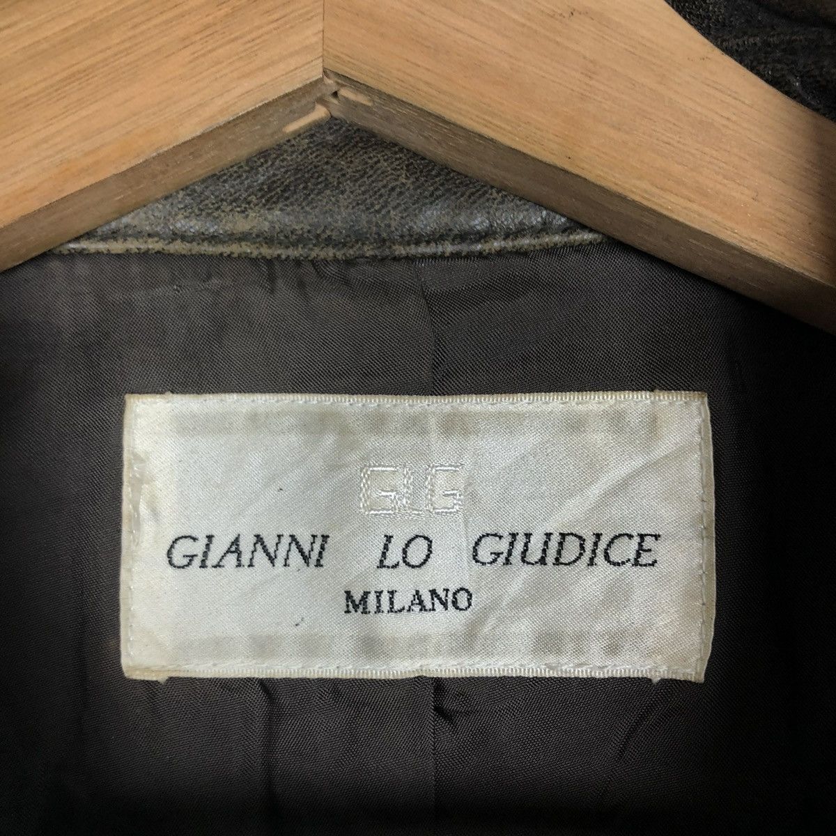 Genuine Leather 🔥90s Vintage Genuine Leather Jacket Gianni Lo GuidiceMilano Size US M / EU 48-50 / 2 - 12 Thumbnail