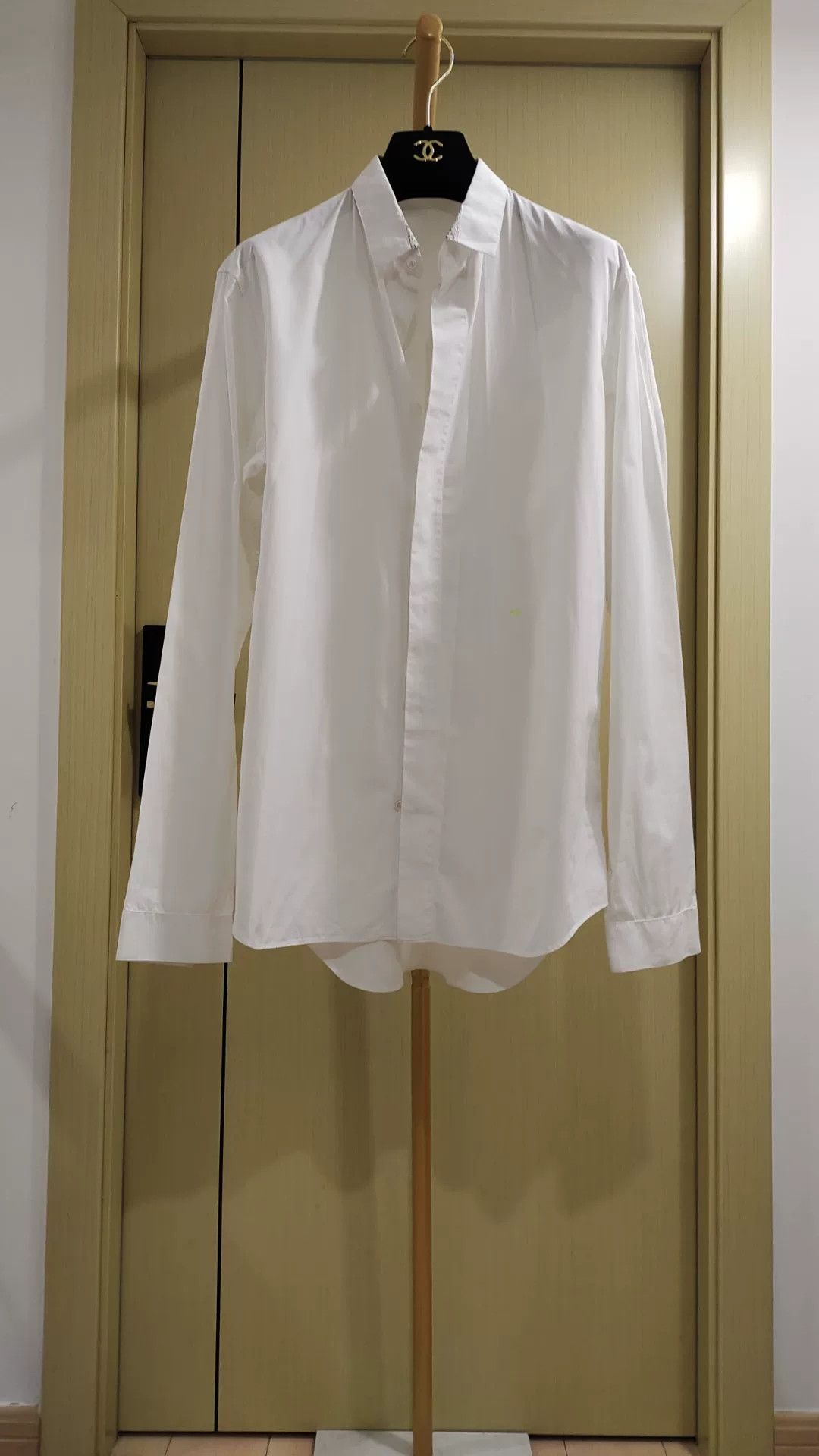 Dior Dior Men's White Cotton Work Shirt Size US M / EU 48-50 / 2 - 1 Thumbnail