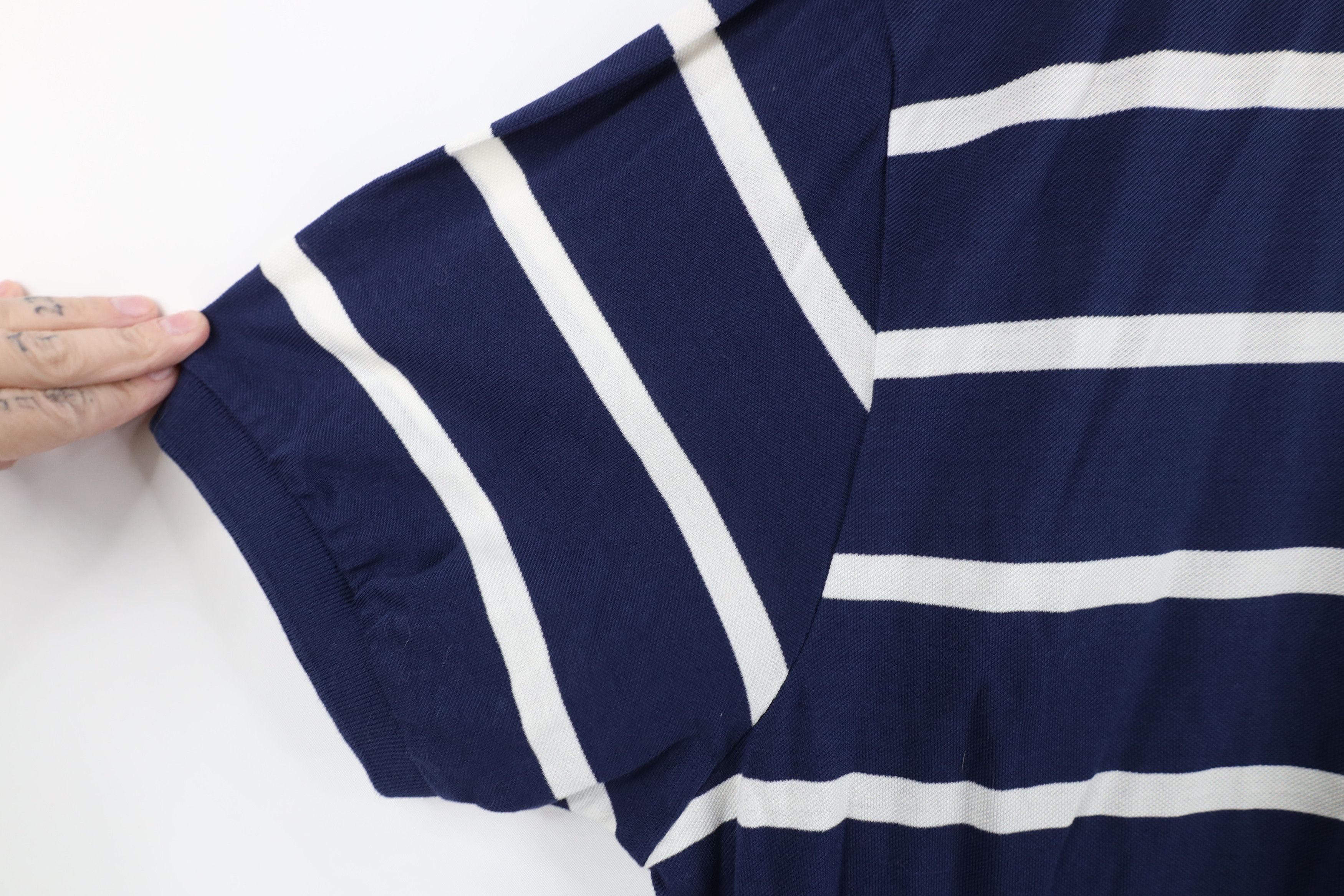 Ralph Lauren Vintage 90s Ralph Lauren Collared Golf Polo Shirt Stripe Size US XXL / EU 58 / 5 - 7 Thumbnail