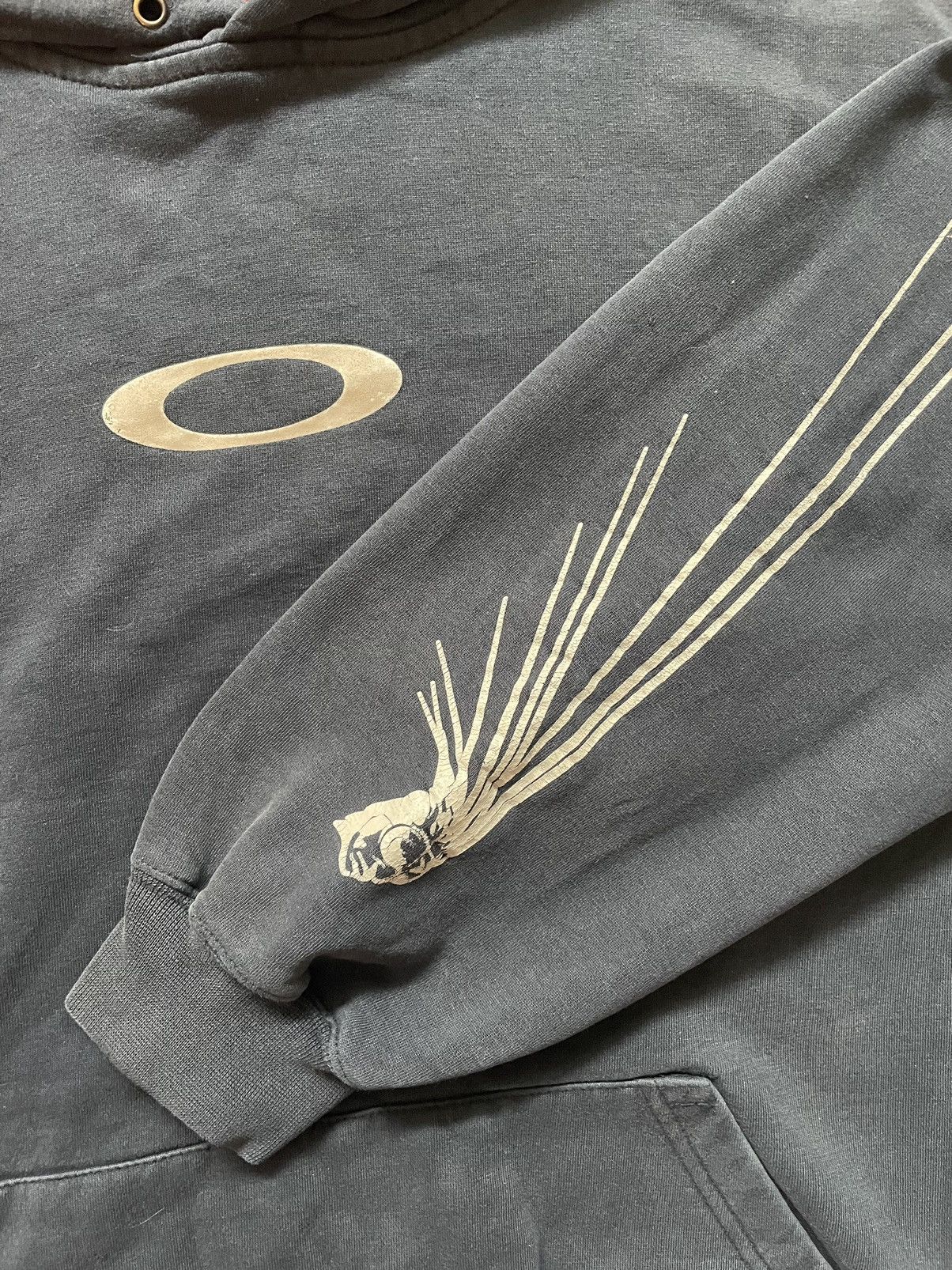 Oakley - USA OAKLEY オークリー デカロゴ スウェット 刺繍 Y2K