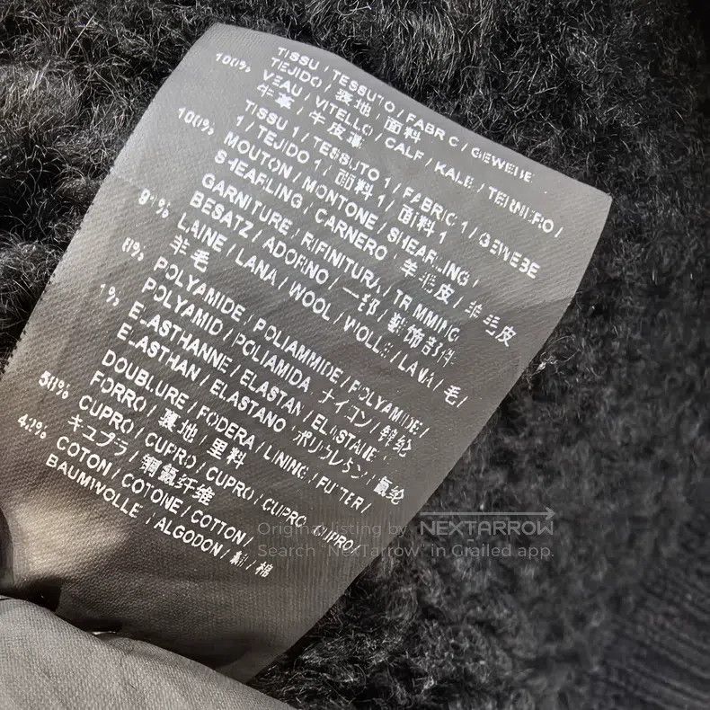 Saint Laurent Paris Saint Laurent Paris Leather and Fur Jacket i Size US S / EU 44-46 / 1 - 5 Thumbnail