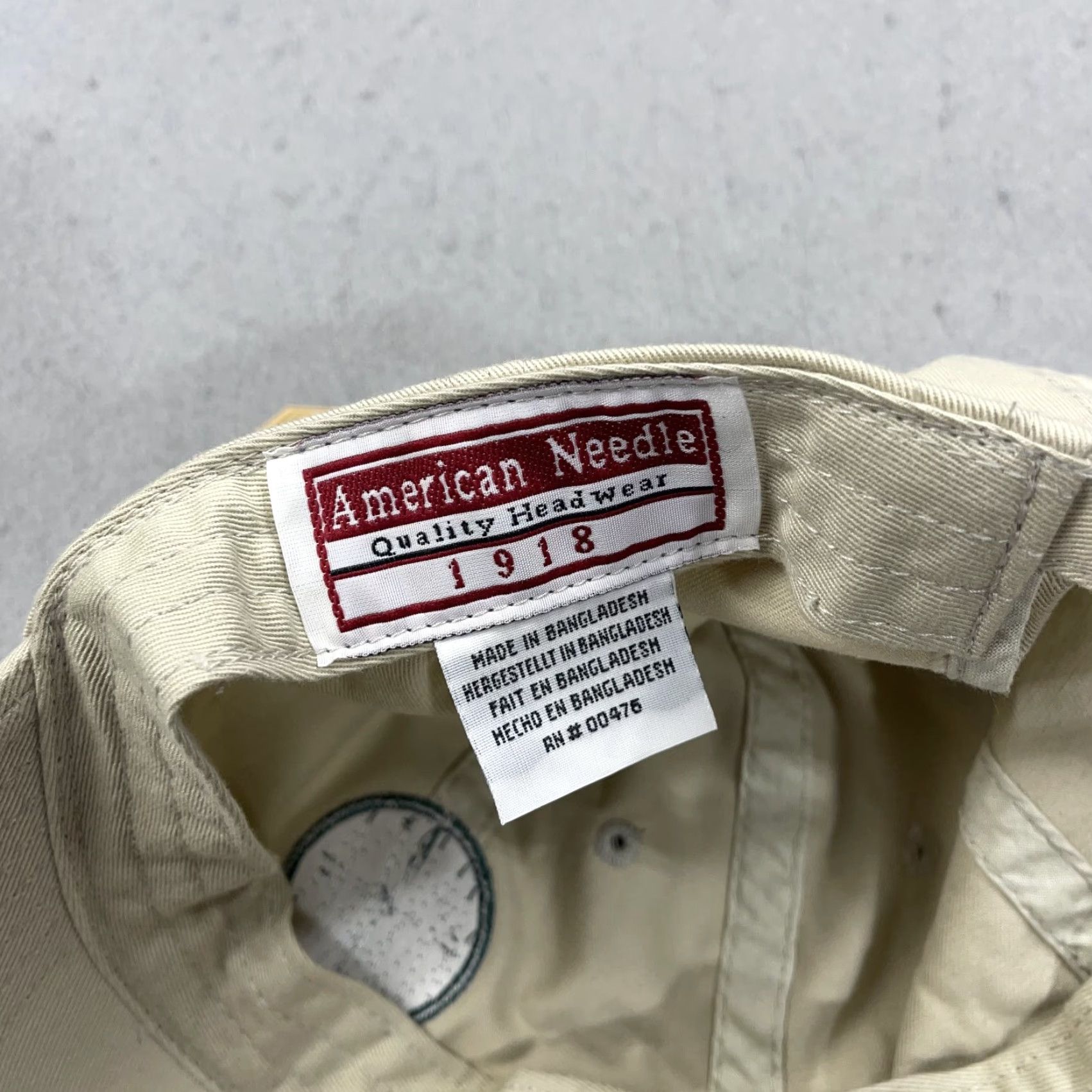 American Needle VINTAGE Evans Scholar Golf Hat Adult American Needle Strapback Cap Par Club Caddy NWT Size ONE SIZE - 5 Thumbnail