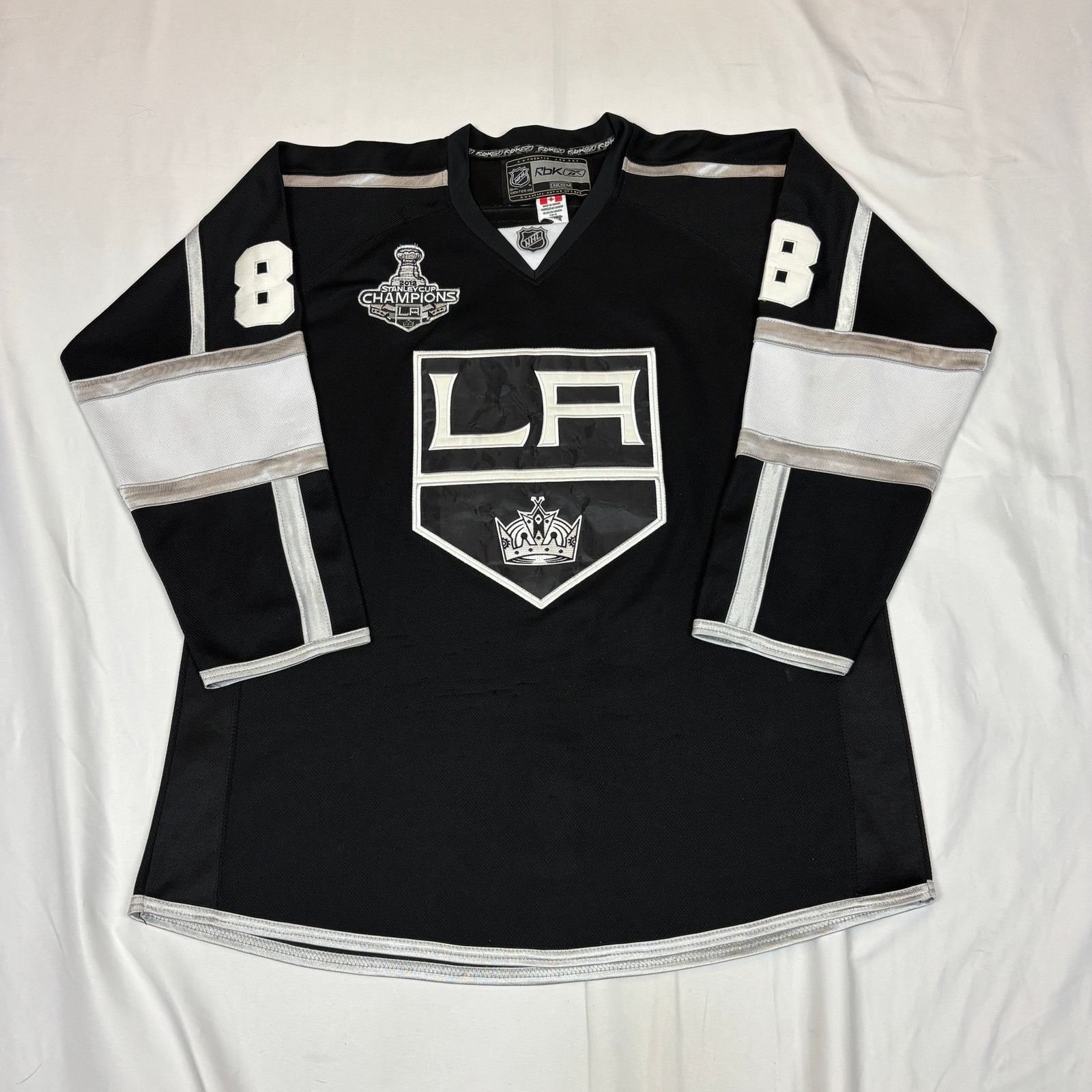 Reebok Drew Doughty #8 LA Kings CCM Hockey Jersey Men's 54 Size US XL / EU 56 / 4 - 2 Thumbnail