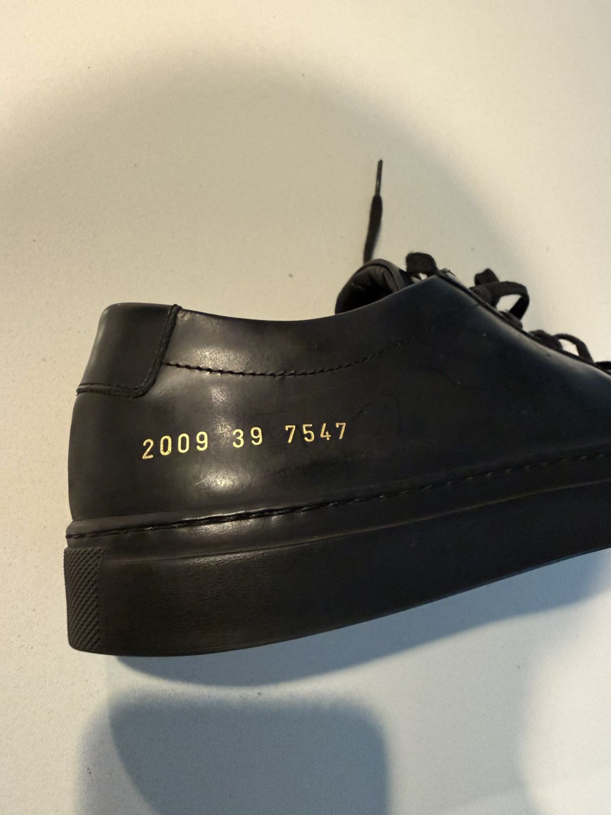Common Projects Black Leather Common Projects sneakers Size US 7 / EU 40 - 6 Thumbnail