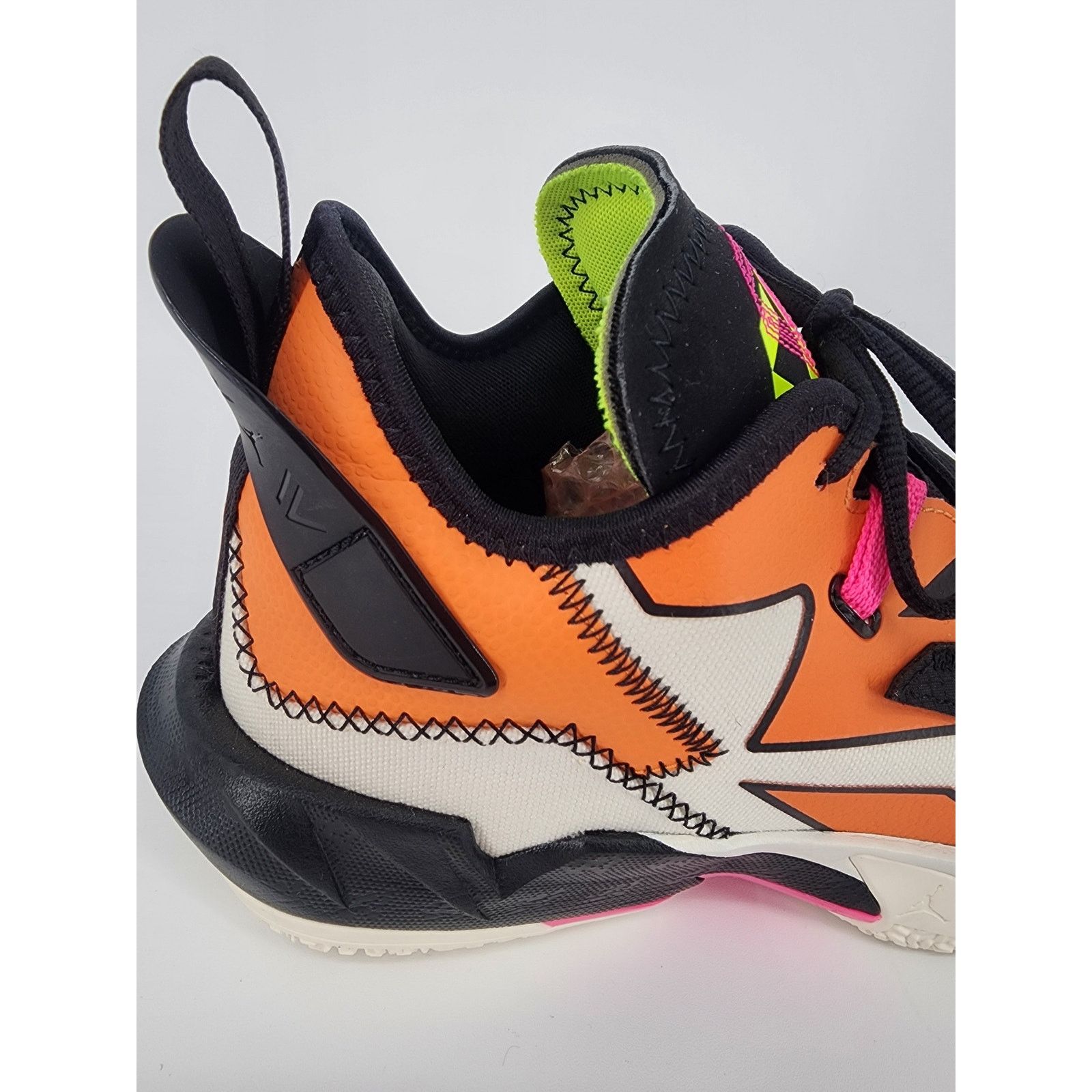 Nike Jordan Why Not Zer0.4 Pale Ivory Orange Volt Men’s 9.5 Size US 9.5 / EU 42-43 - 10 Thumbnail
