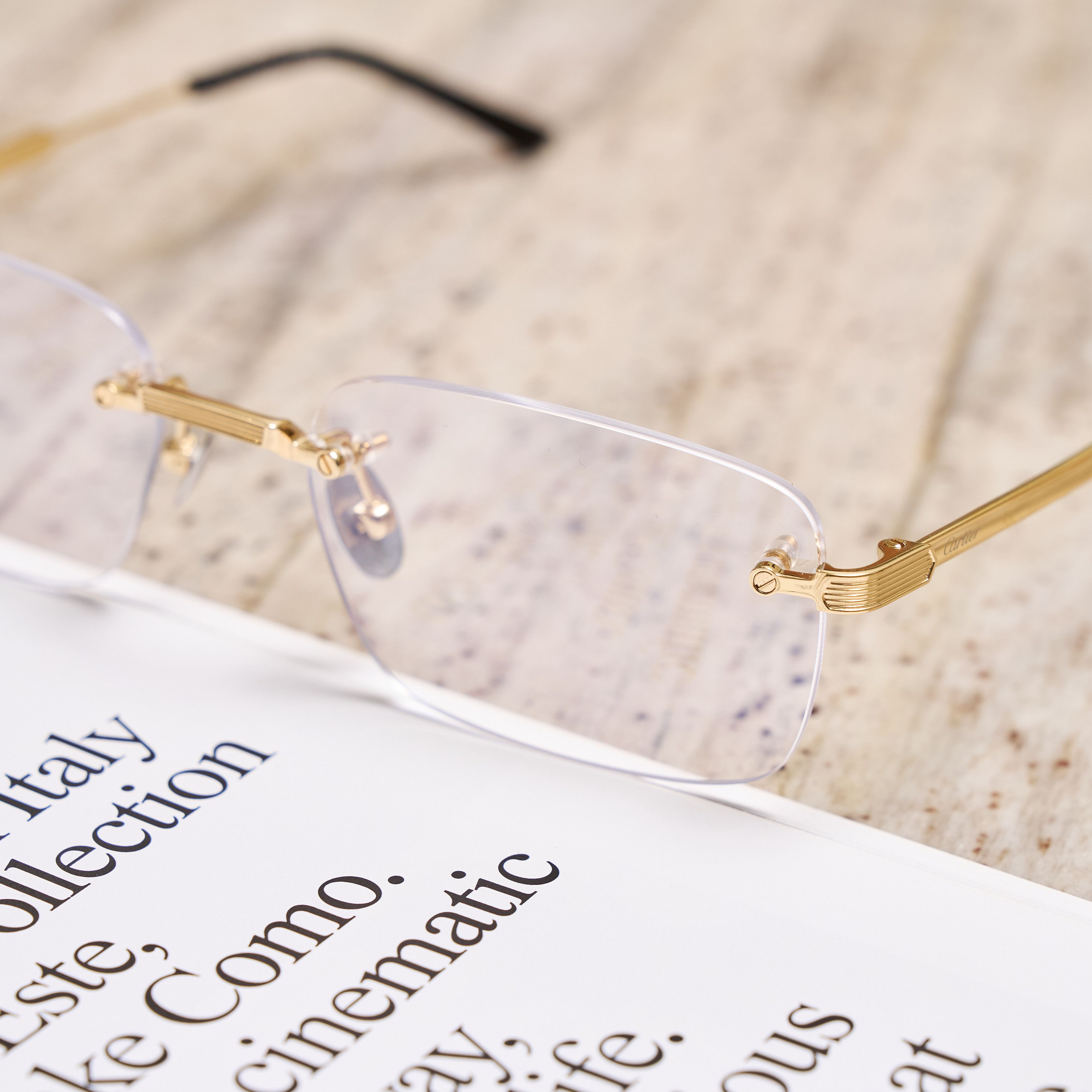 Cartier CARTIER CT0349O 001 GLASSES Size ONE SIZE - 2 Thumbnail