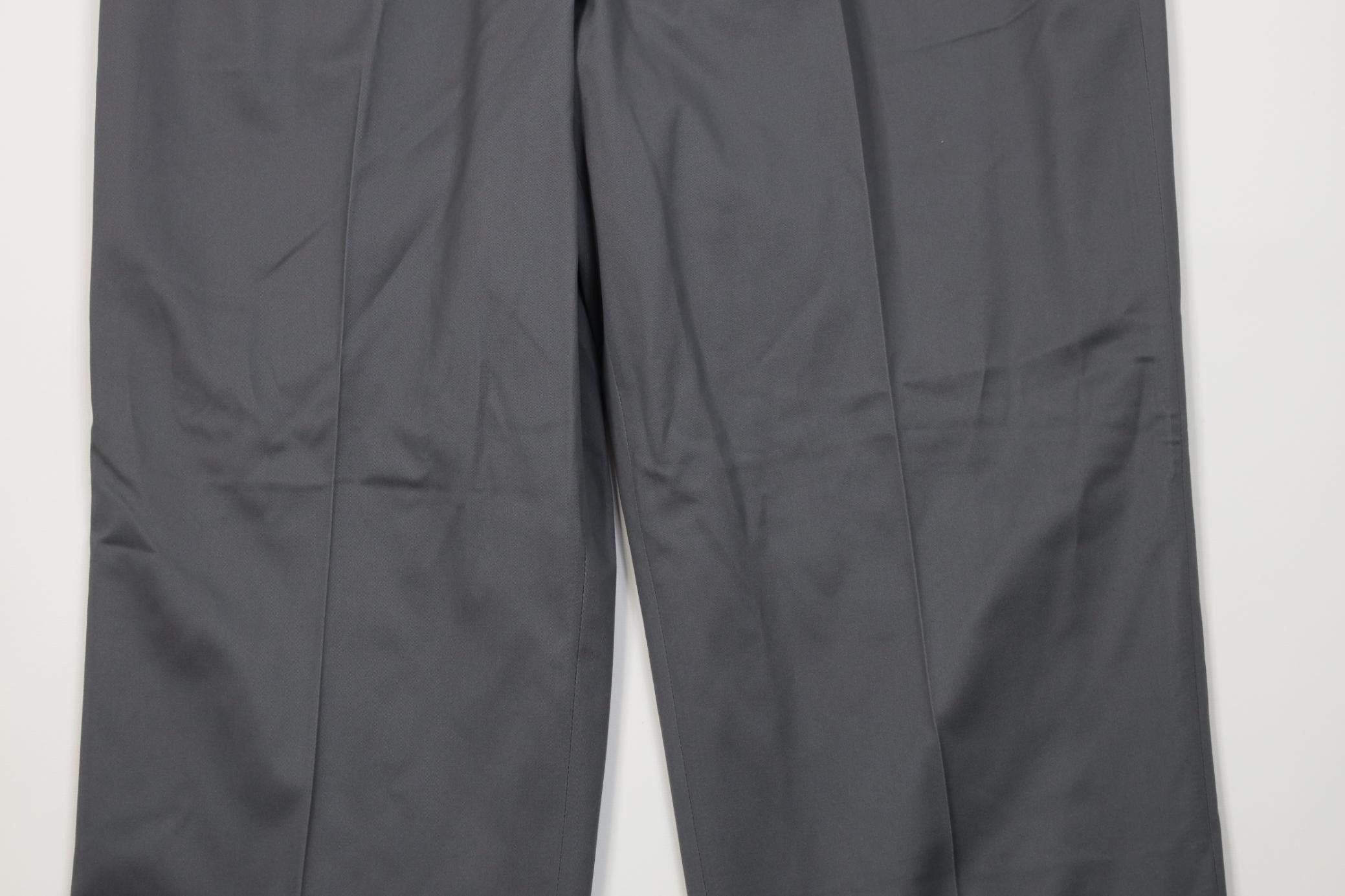 Vintage Deadstock Vintage Y2K Wide Leg Chino Pants Trousers Gray Size US 38 / EU 54 - 3 Thumbnail