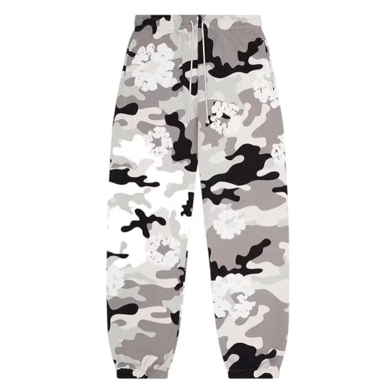 DENIM TEARS The Cotton Wreath Sweatpant White Camo Size US 33 - 1 Preview