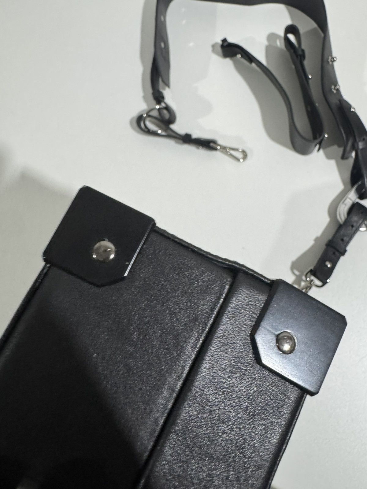 Heliot Emil Leather trunk shoulder bag Size ONE SIZE - 10 Thumbnail