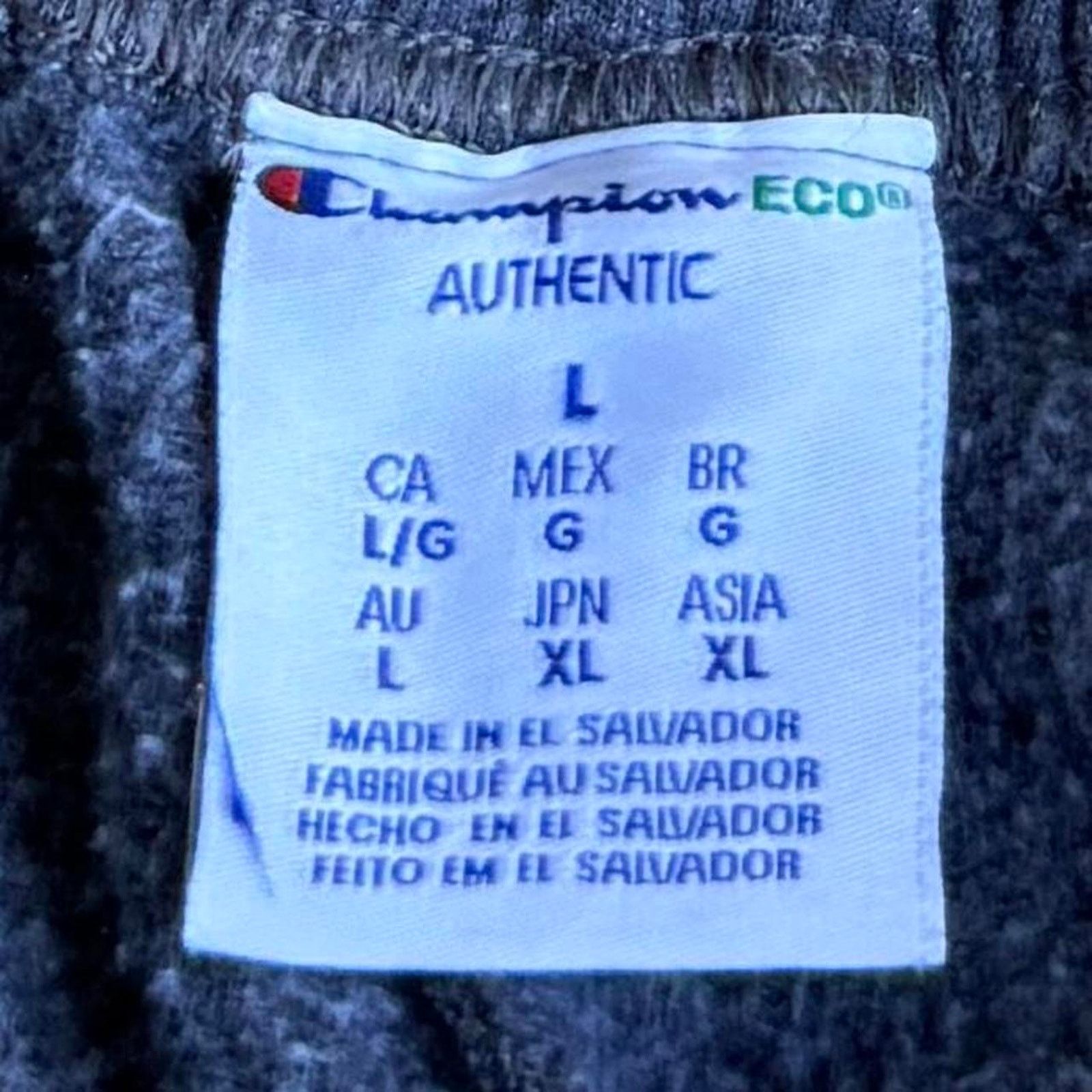 Champion × Vintage Vintage Y2K Champion Baggy Grey Technical Opium Sweatpants Size US 34 / EU 50 - 4 Thumbnail
